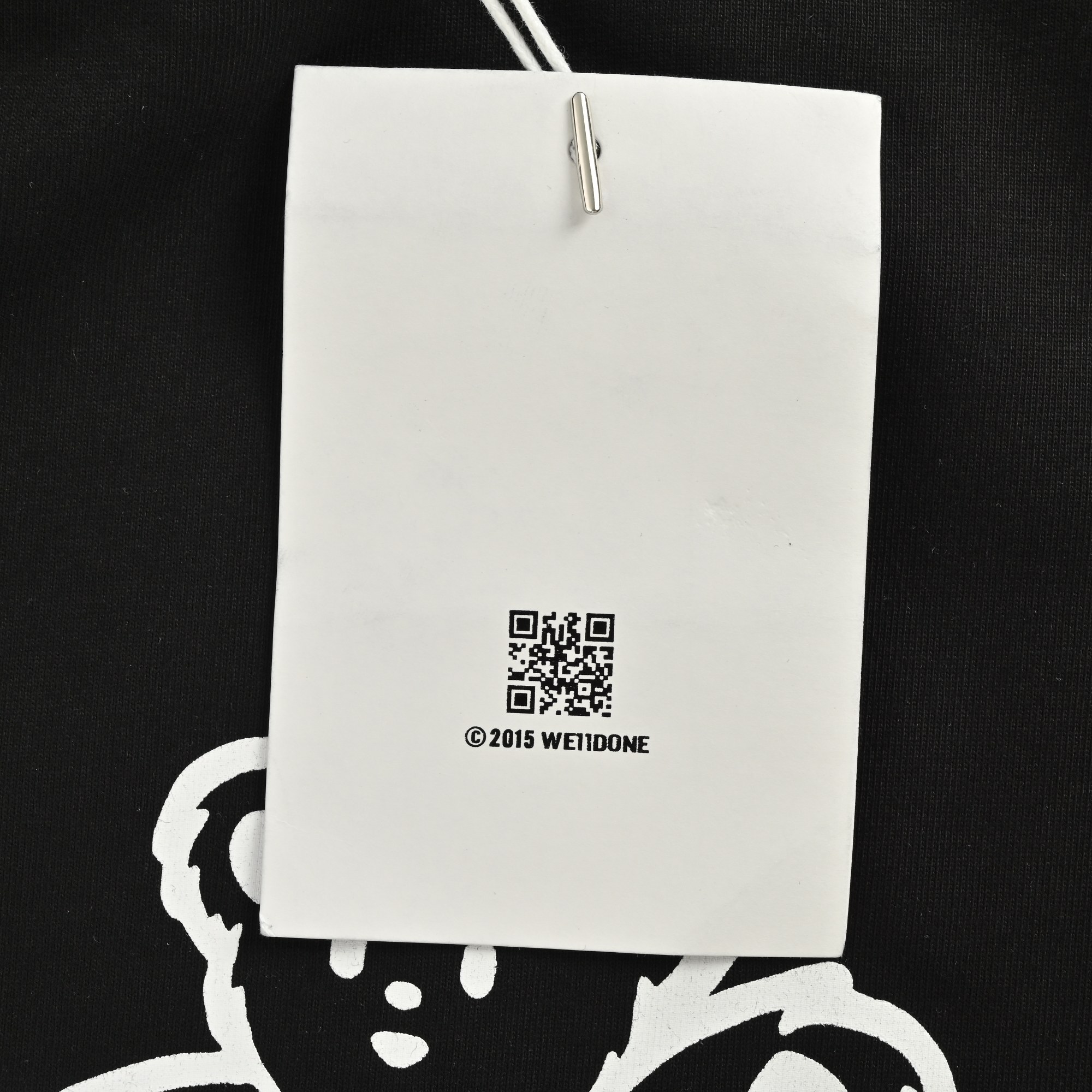 We11 done 黄景瑜明星同款双面牵手小熊印花短袖T恤 黑色 灰色-Chinese UA Cheap High Quatity Brand Clothes Bags handbags Sneakers wholesale wholesaler seller from China Factory suppliers Fashion Clothing Shoes best Quality Beautiful Price We11 done 黄景瑜明星同款双面牵手小熊印花短袖T恤 黑色 灰色