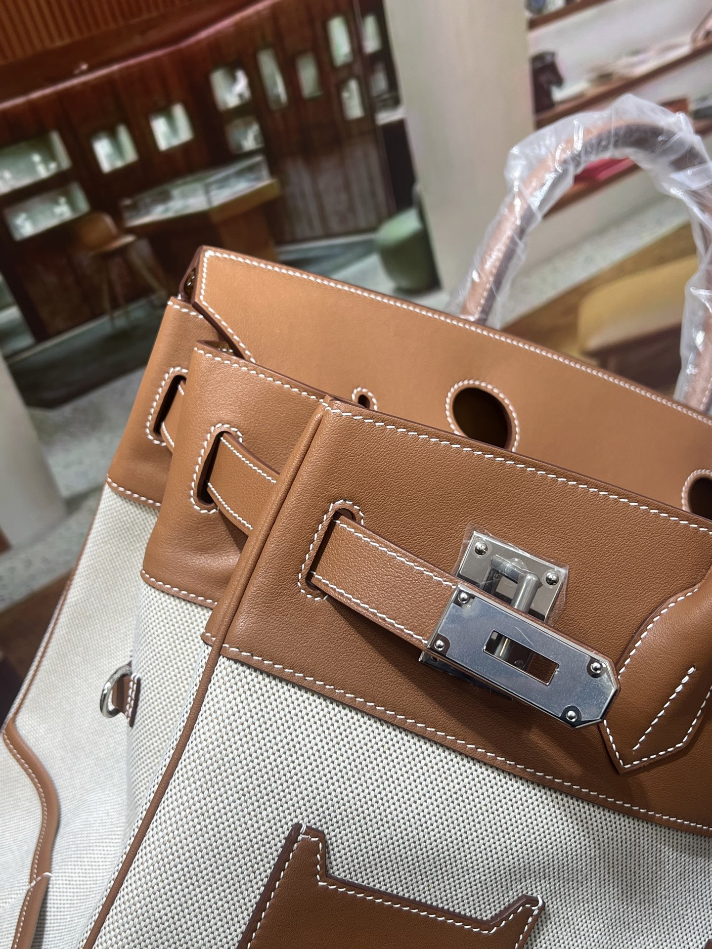 芬迪 Fendi 典雅工坊高奢皮具手袋包包女包 #80F079FF 6