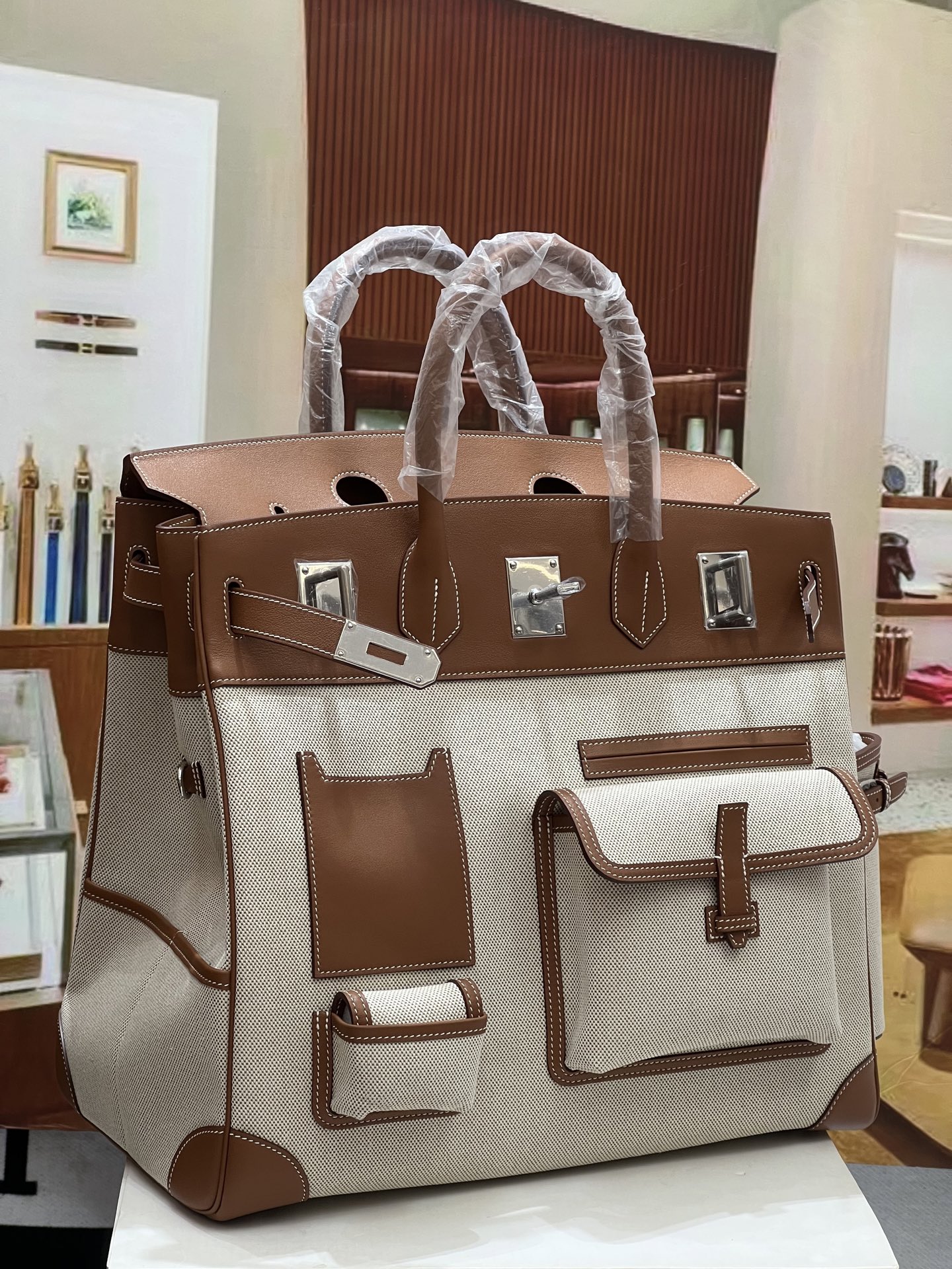 芬迪 Fendi 典雅工坊高奢皮具手袋包包女包 #80F079FF 5