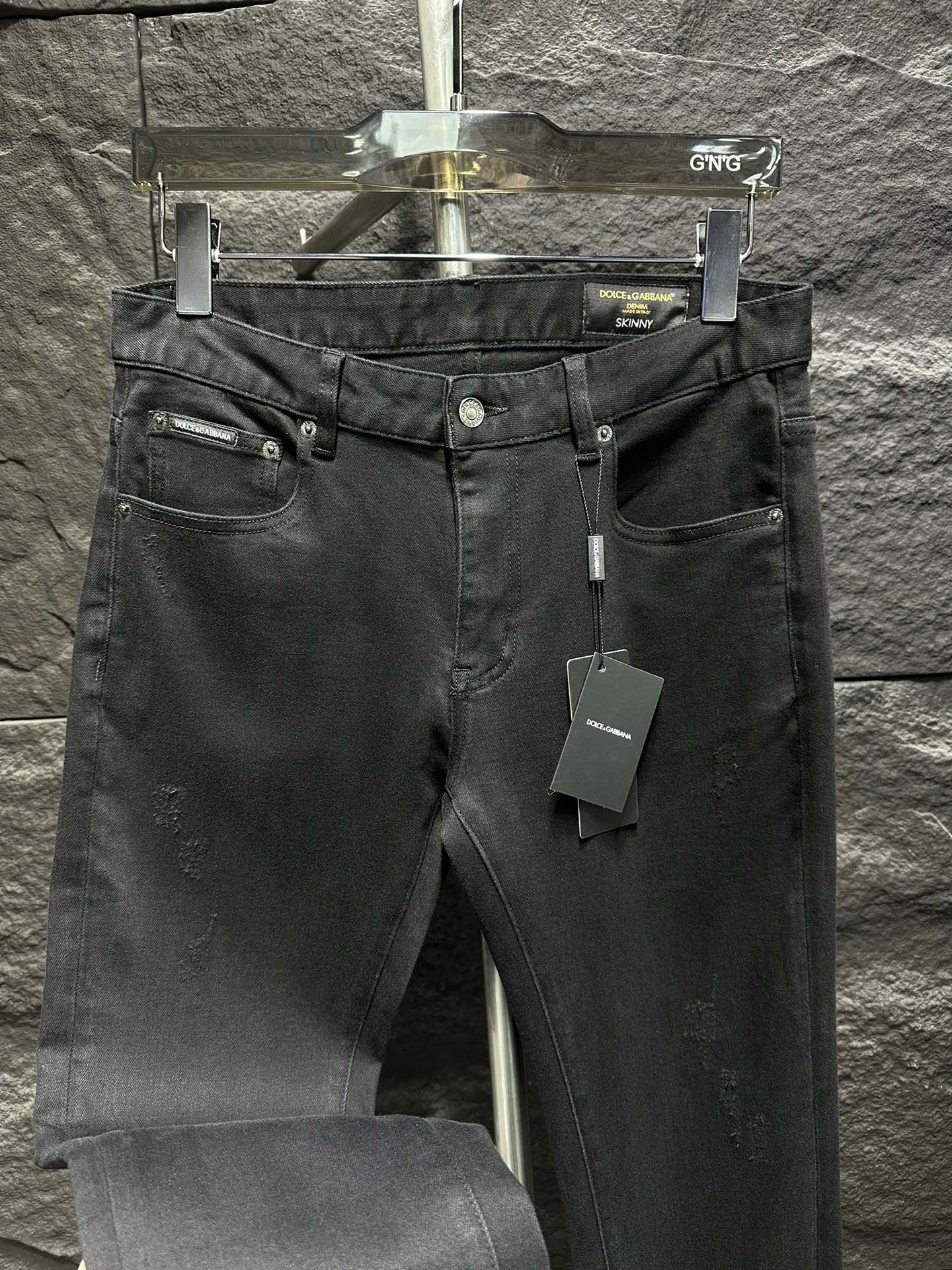Dolce & Gabbana Men's Black Jeans - New Style, Multiple Sizes Available 5 i1746152490 1367 3
