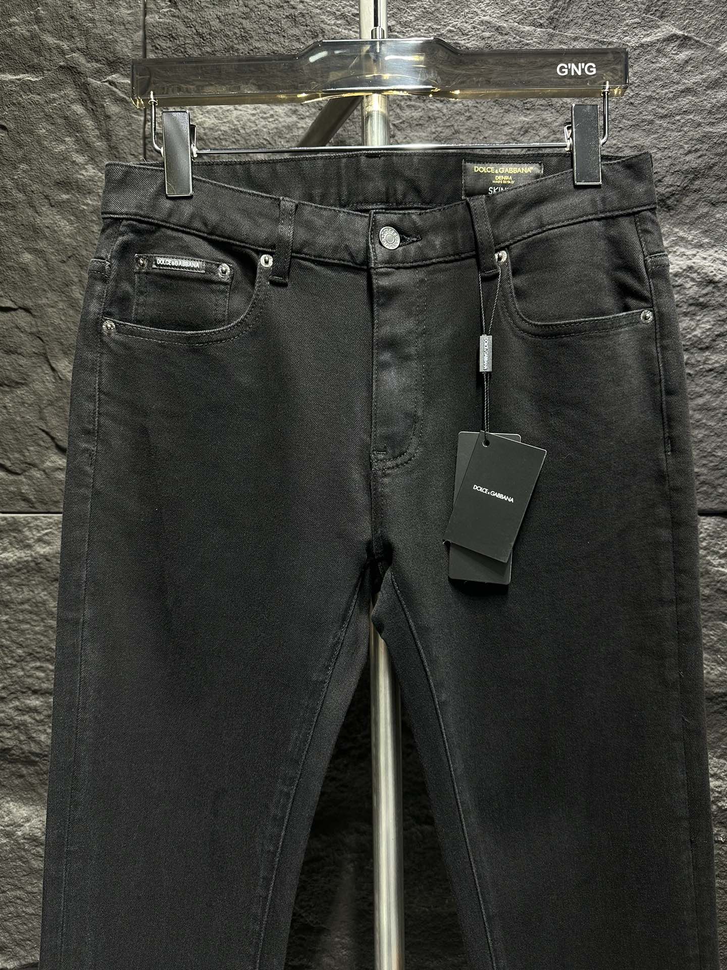 Dolce & Gabbana Men's Black Jeans, New Style, Size 29-38, Comfortable Denim 3 i1746152519 184 6