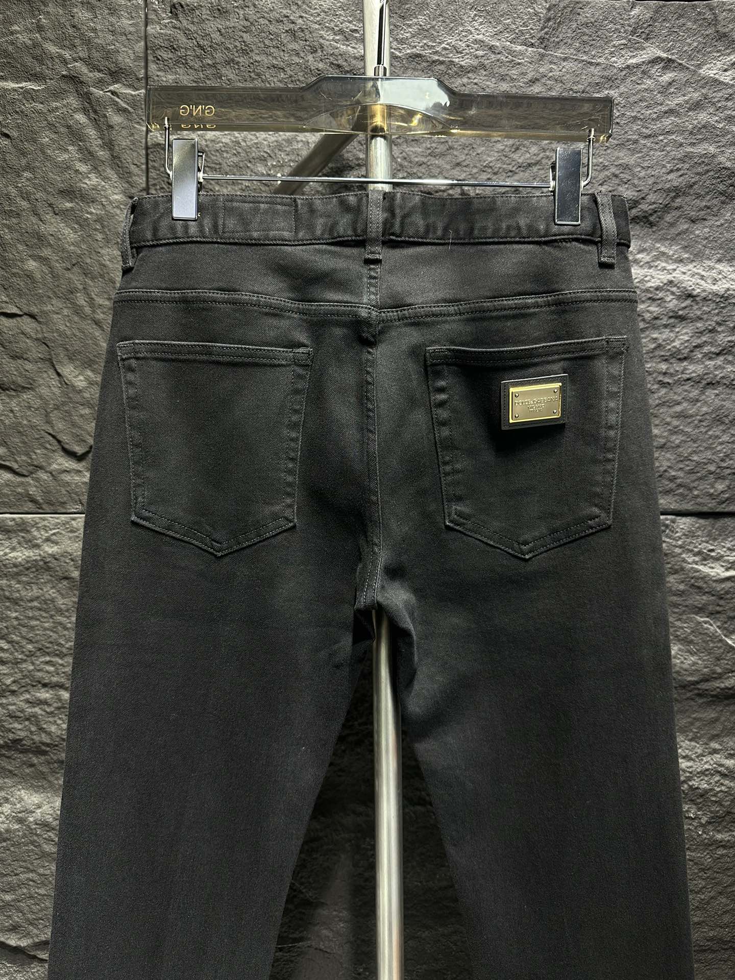 Dolce & Gabbana Men's Black Jeans, New Style, Size 29-38, Comfortable Denim 7 i1746152519 1954 4