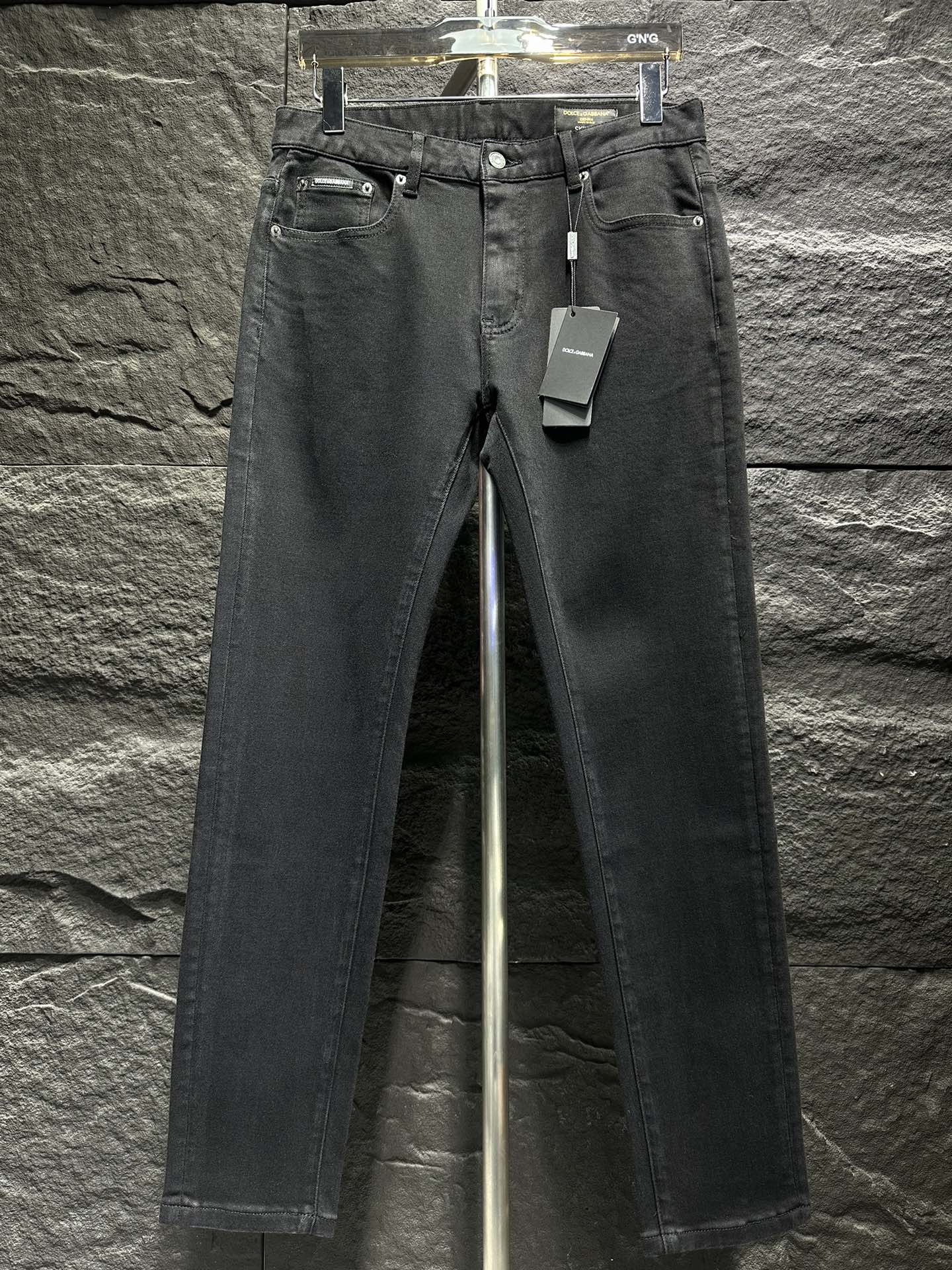 Dolce & Gabbana Men's Black Jeans, New Style, Size 29-38, Comfortable Denim 2 i1746152519 2460 7