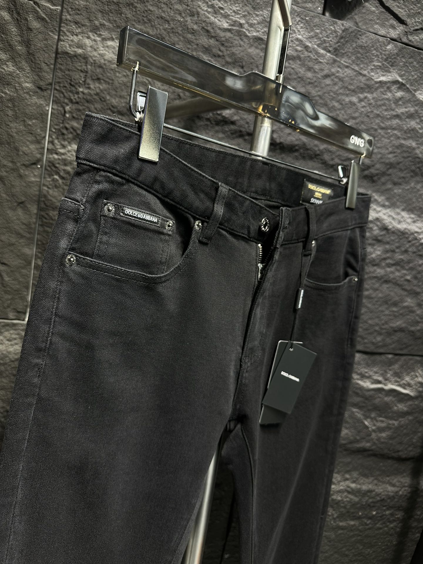 Dolce & Gabbana Men's Black Jeans, New Style, Size 29-38, Comfortable Denim 6 i1746152519 7524 8