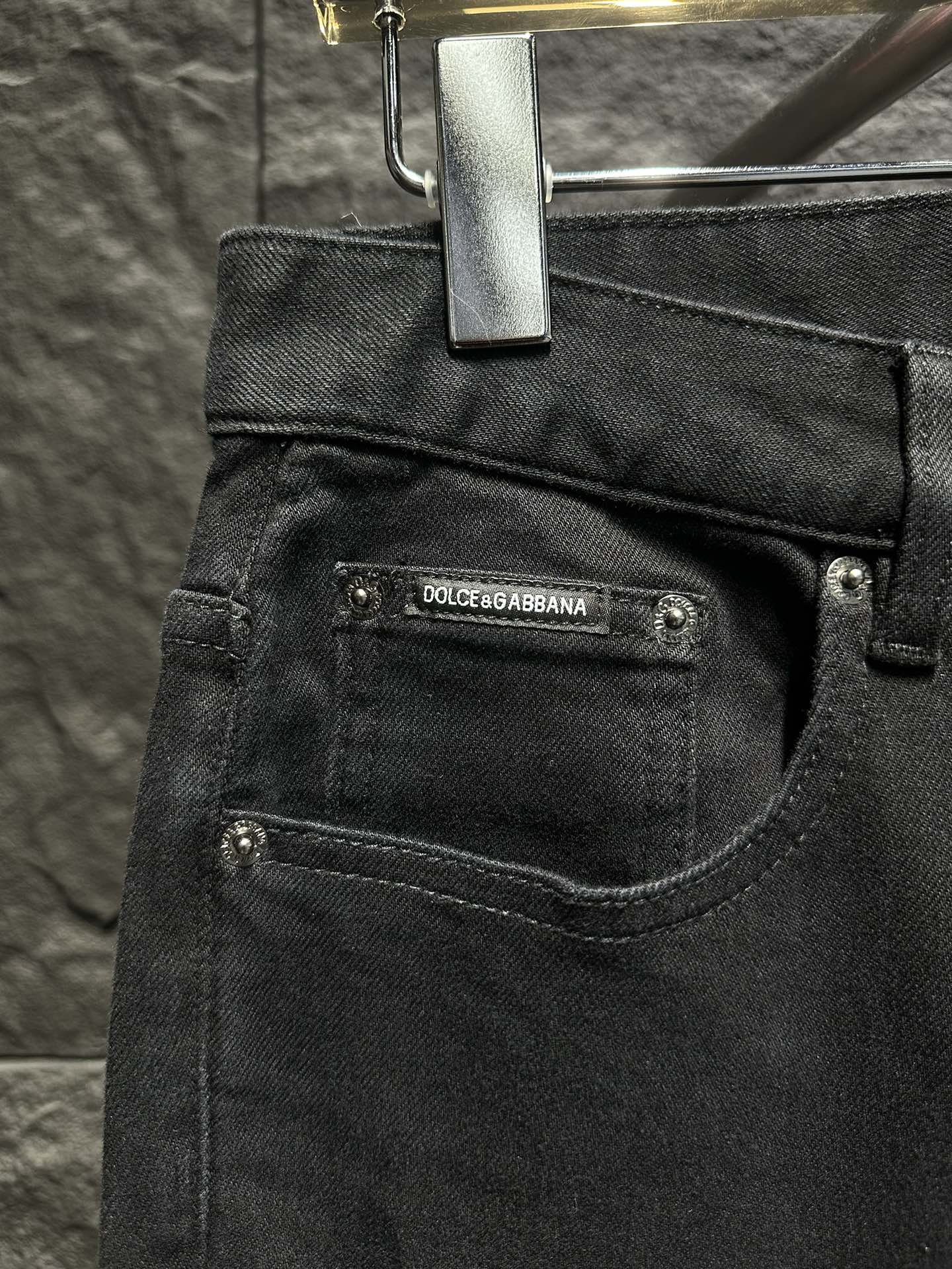 Dolce & Gabbana Men's Black Jeans, New Style, Size 29-38, Comfortable Denim 4 i1746152519 7749 5