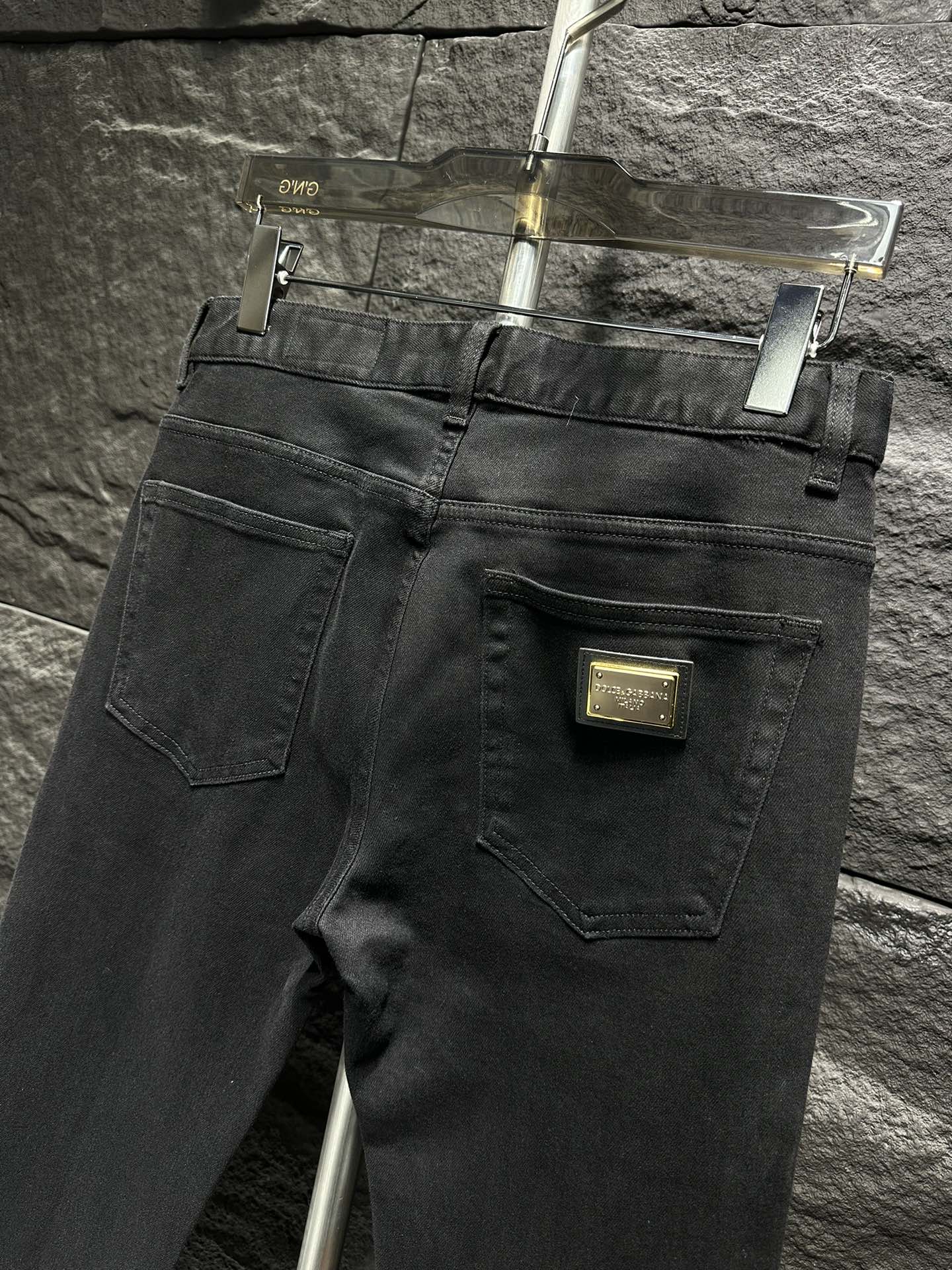 Dolce & Gabbana Men's Black Jeans, New Style, Size 29-38, Comfortable Denim 9 i1746152519 8724 3