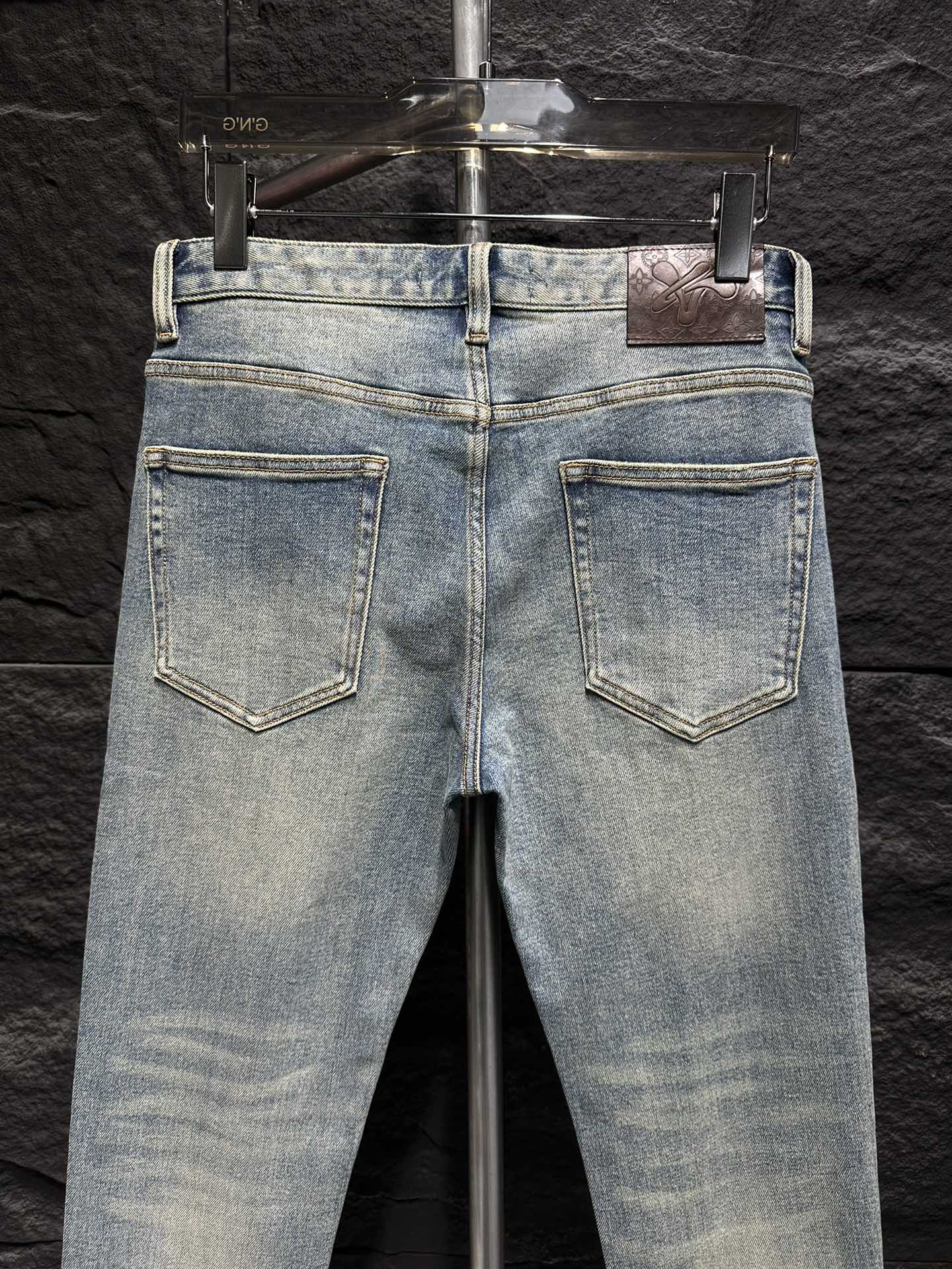 Louis Vuitton 2025 New Style Jeans with Colorful Monogram Pattern 9 i1746175772 990 1