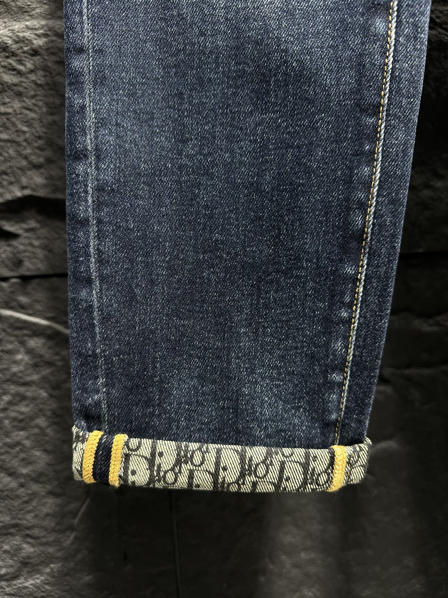 Dior All-Over Logo Jeans, Trendy Denim with Signature Pattern 7 i1746712536 6126 0