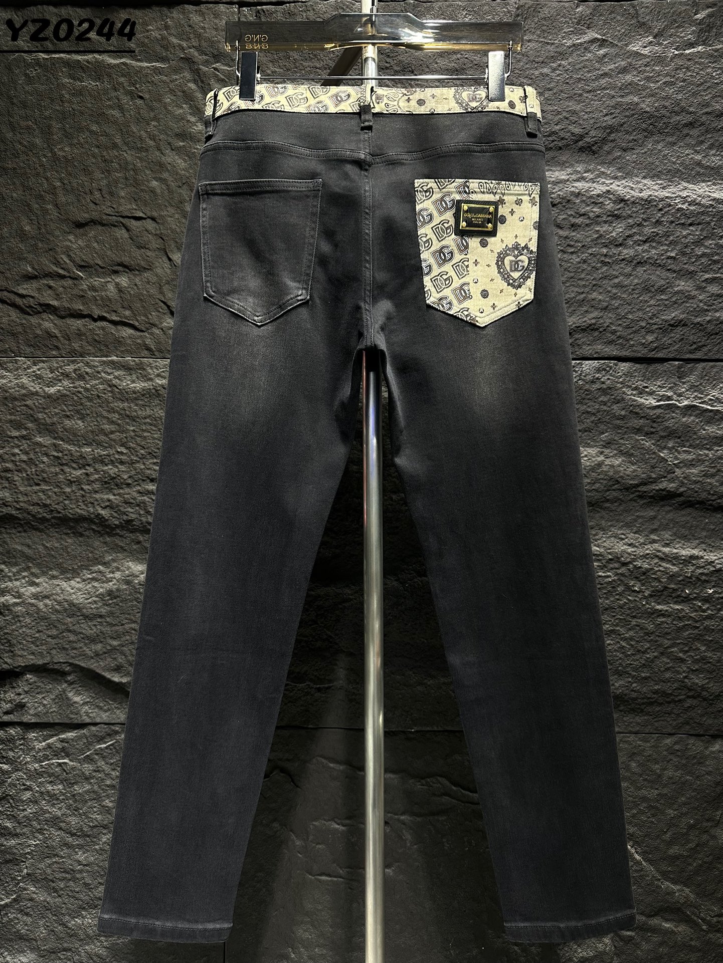 Dolce & Gabbana 2025 New Style Jeans - Dark Gray - Sizes 29-38 2 i1746712739 7749 0