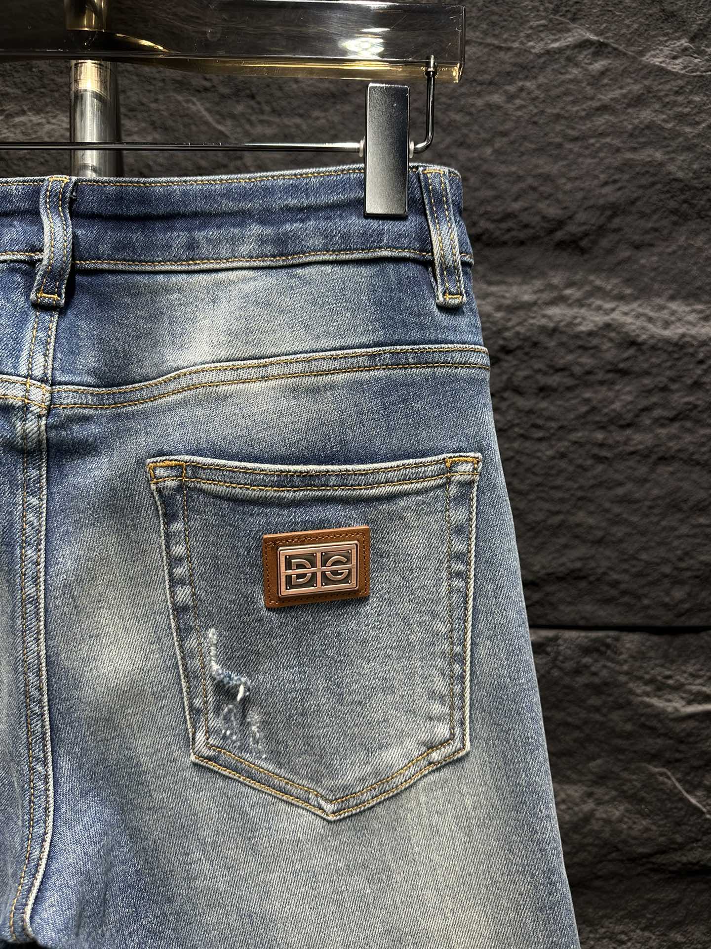 Dolce & Gabbana Distressed Denim Jeans - Light Blue, New Style 2025 Collection 9 i1746861660 8286 1