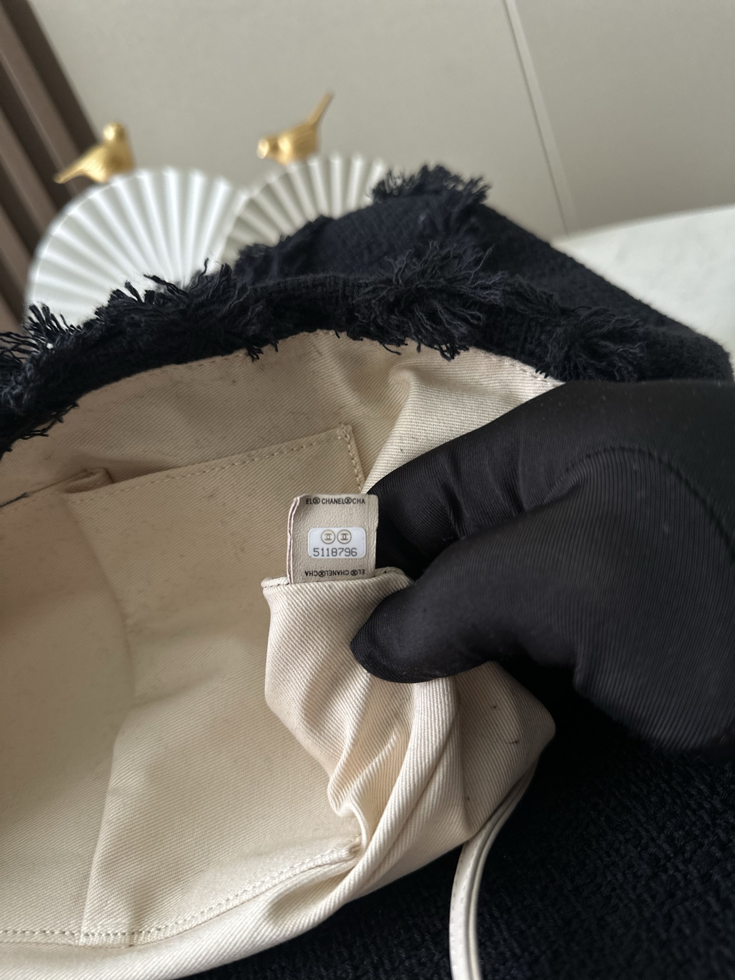 Chanel Style Black Bag style reference detail image 9 from source 776548