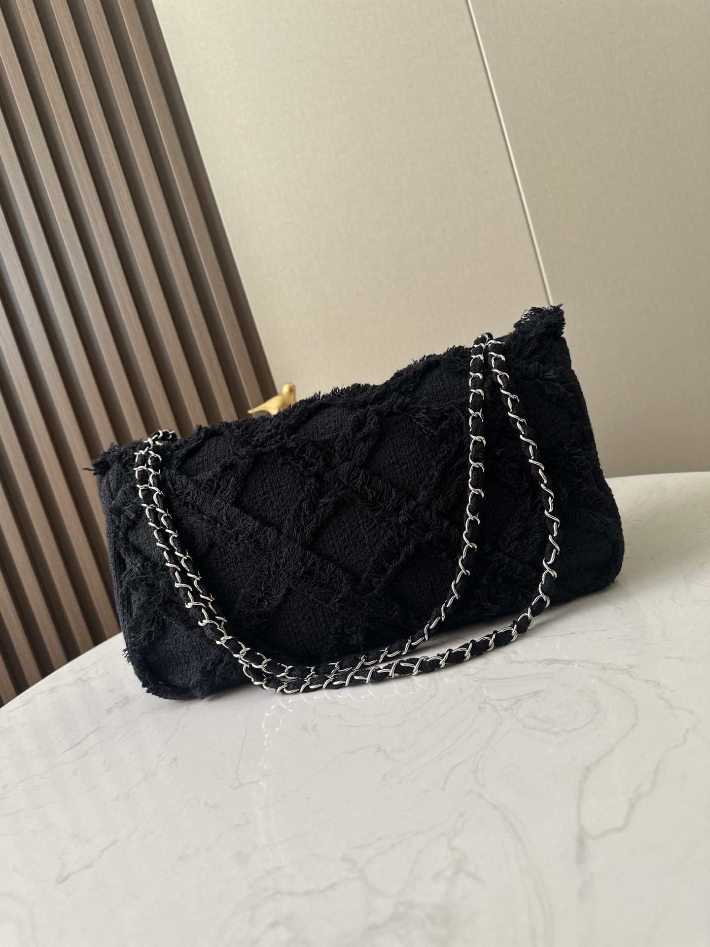 Chanel Style Black Bag style reference detail image 4 from source 776548