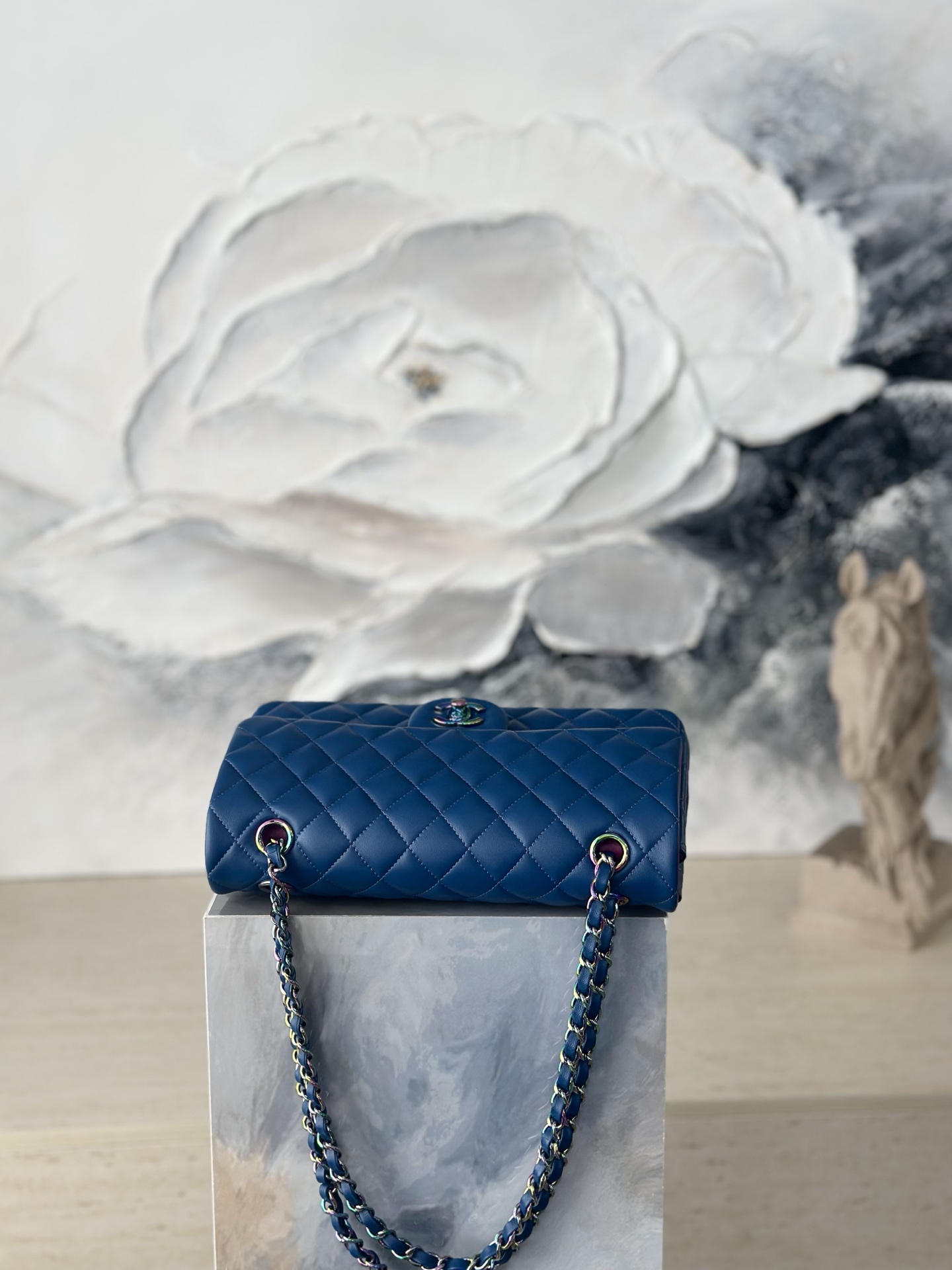 CHANEL Classic Flap Quilted Lambskin Shoulder Bag