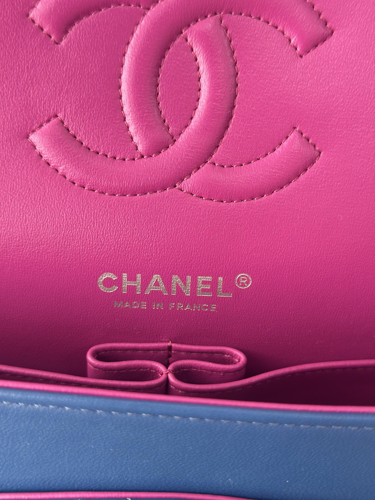 CHANEL Classic Flap Quilted Lambskin Shoulder Bag