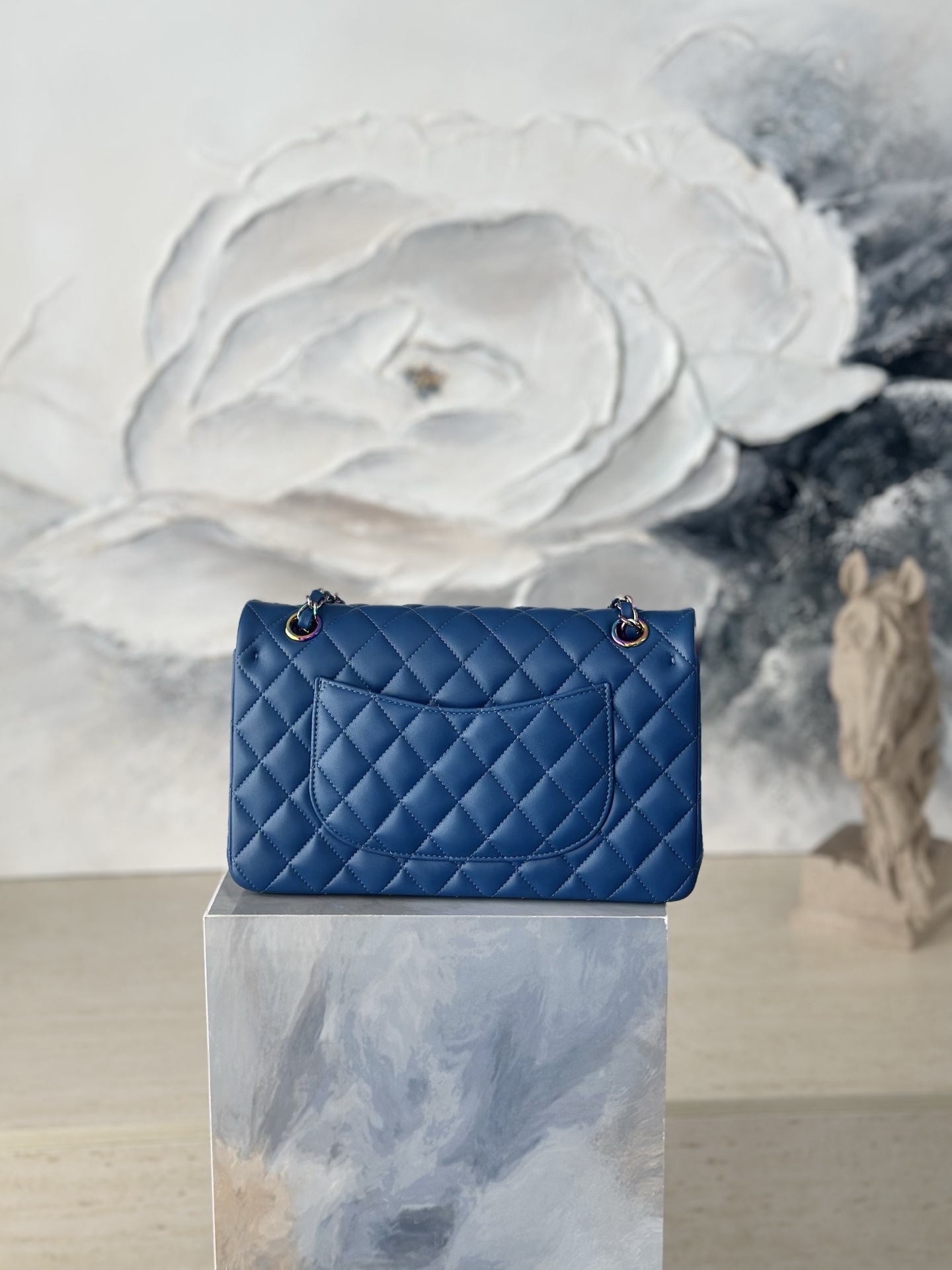 CHANEL Classic Flap Quilted Lambskin Shoulder Bag