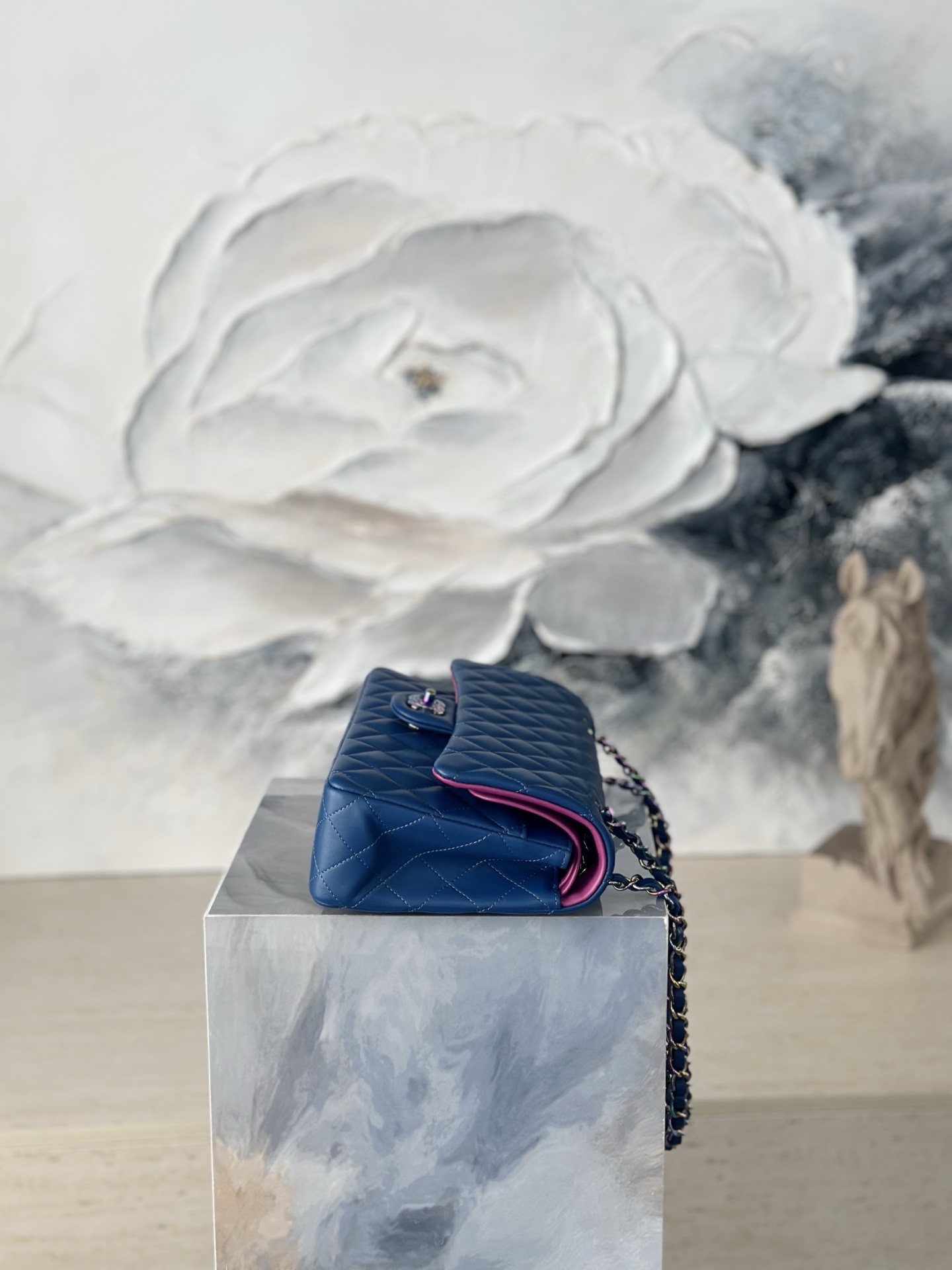 CHANEL Classic Flap Quilted Lambskin Shoulder Bag