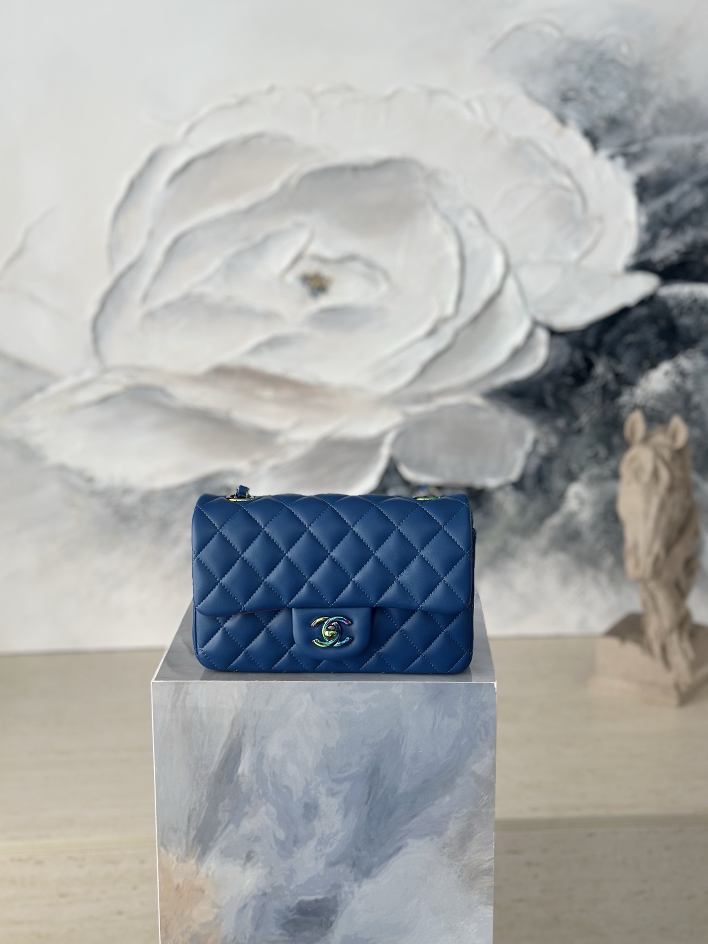 CHANEL Classic Flap Quilted Lambskin Shoulder Bag
