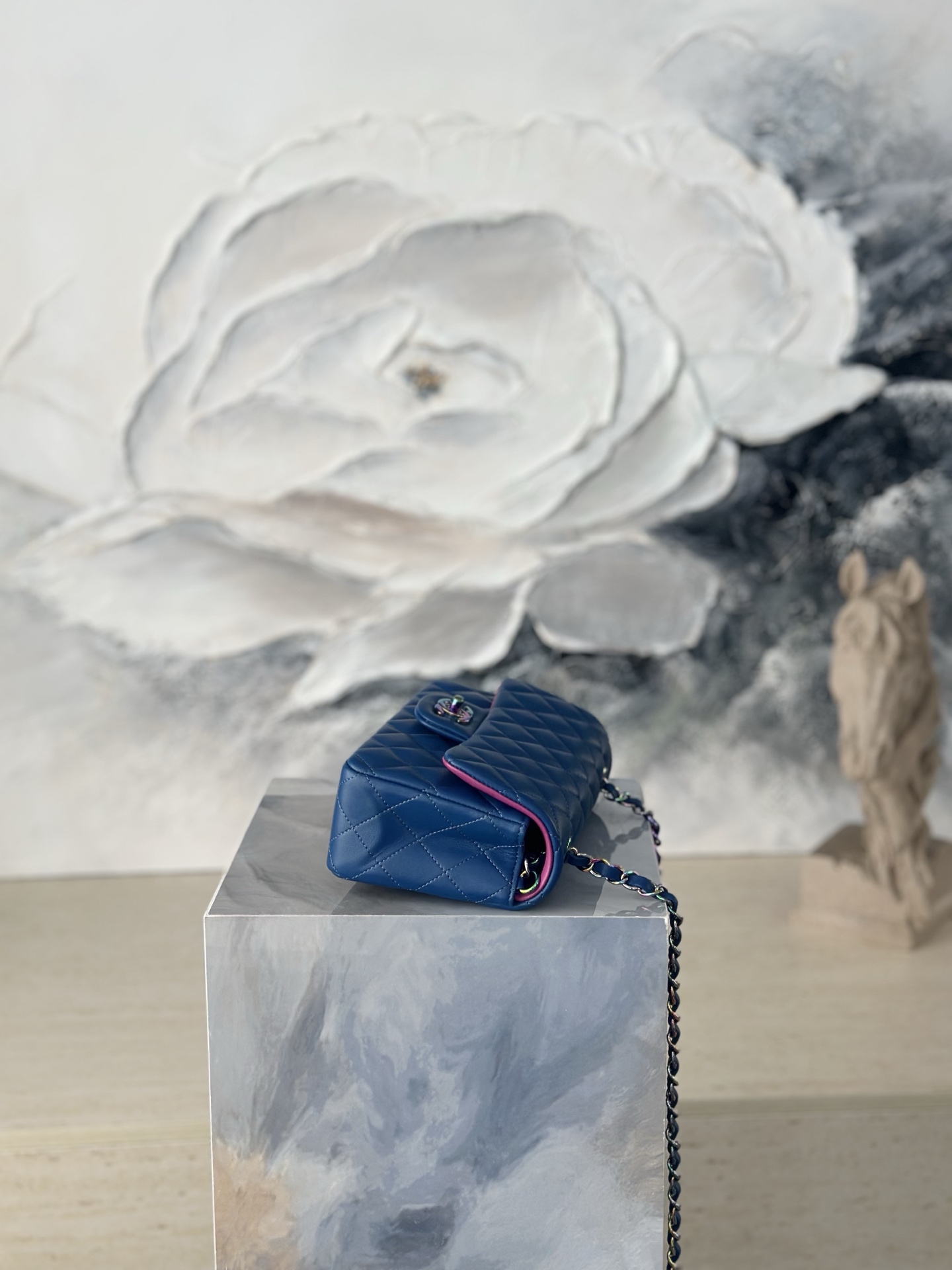 CHANEL Classic Flap Quilted Lambskin Shoulder Bag