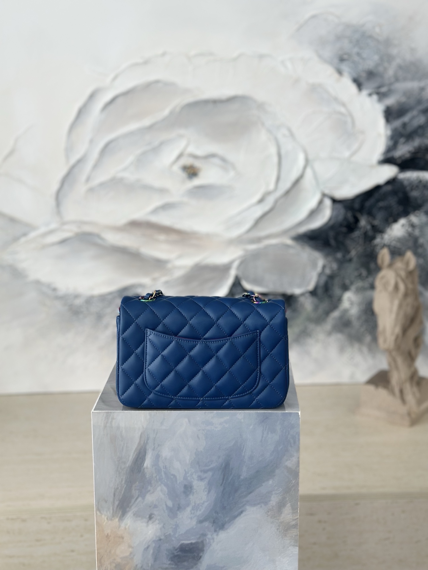 CHANEL Classic Flap Quilted Lambskin Shoulder Bag