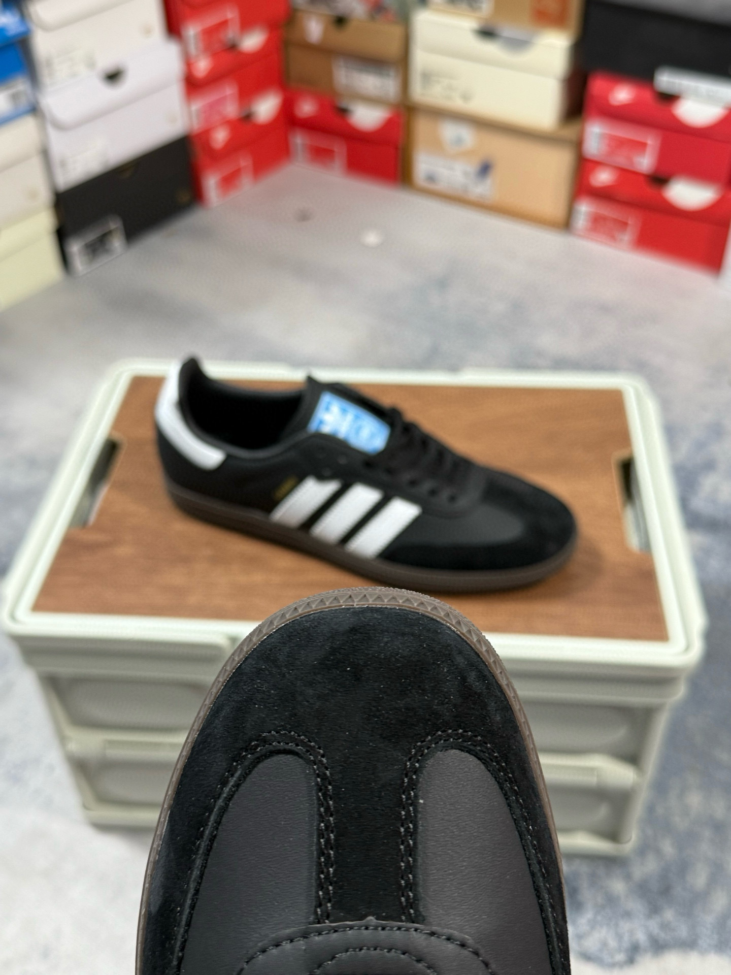 Adidas Originals Samba Vegan OG Black White Casual Sneakers IG1024 5 i1748328950994 1016 0 4