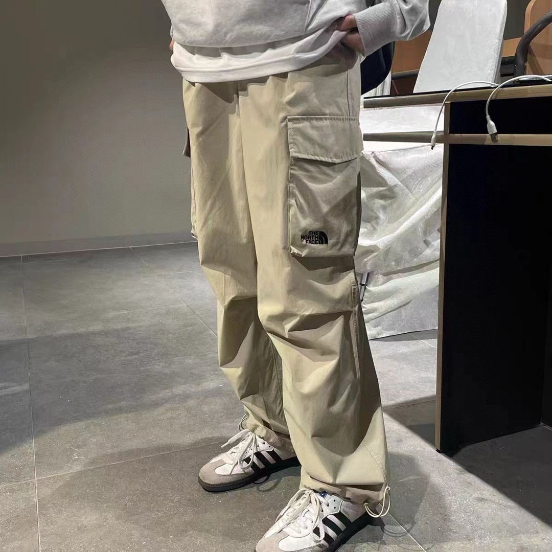 Outdoor Comfort: TNF New Falls North Pants with Premium Cotton and Natural Colors - 图片 6