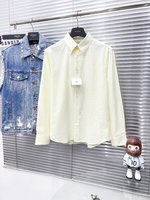 Hermes Clothing Shirts & Blouses Men Cotton Spring Collection