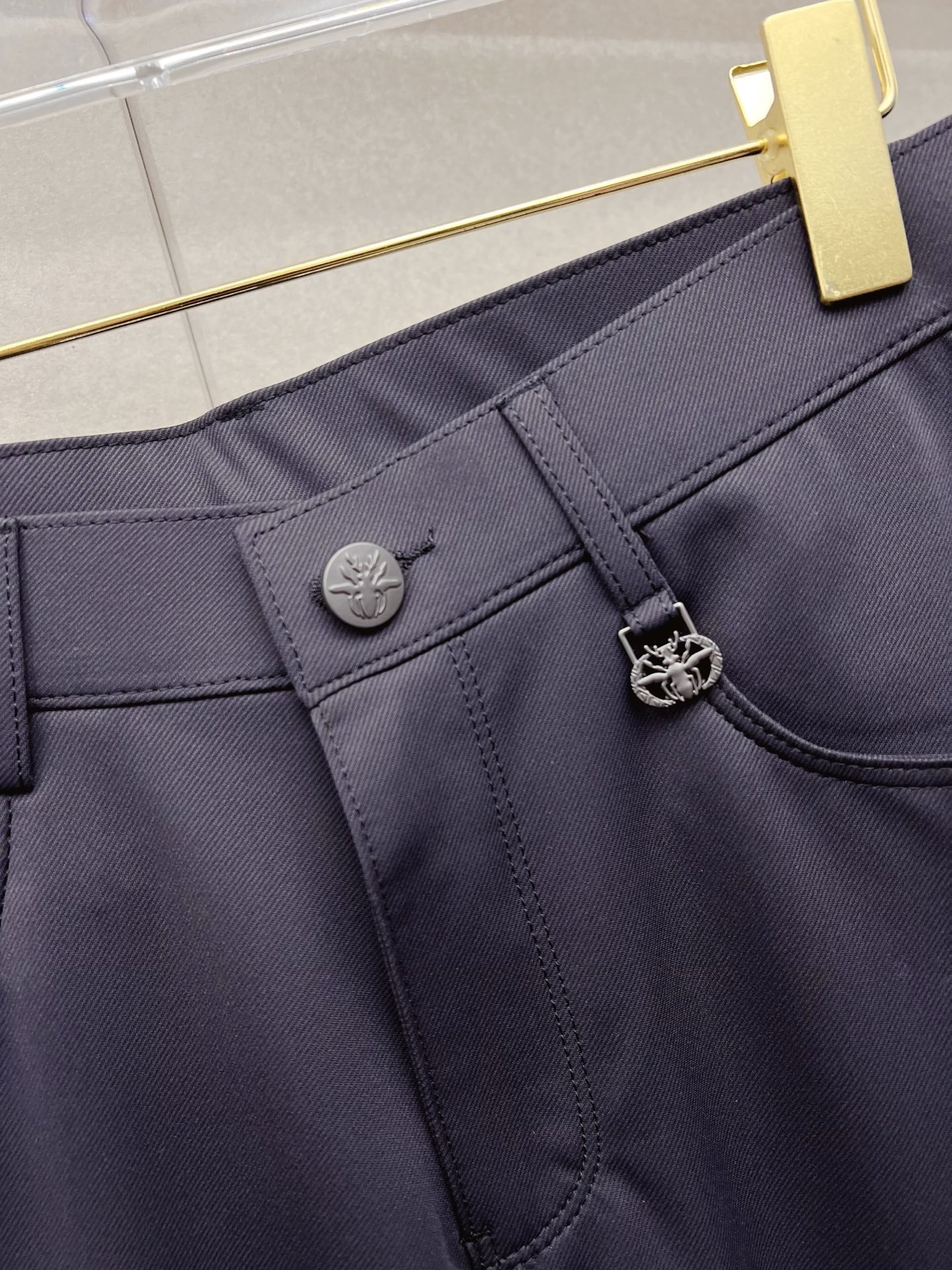 Dior Dior Customized T-Pants 2025SS: Advanced, Comfortable, Prominent, Customized Gold Works - 图片 5