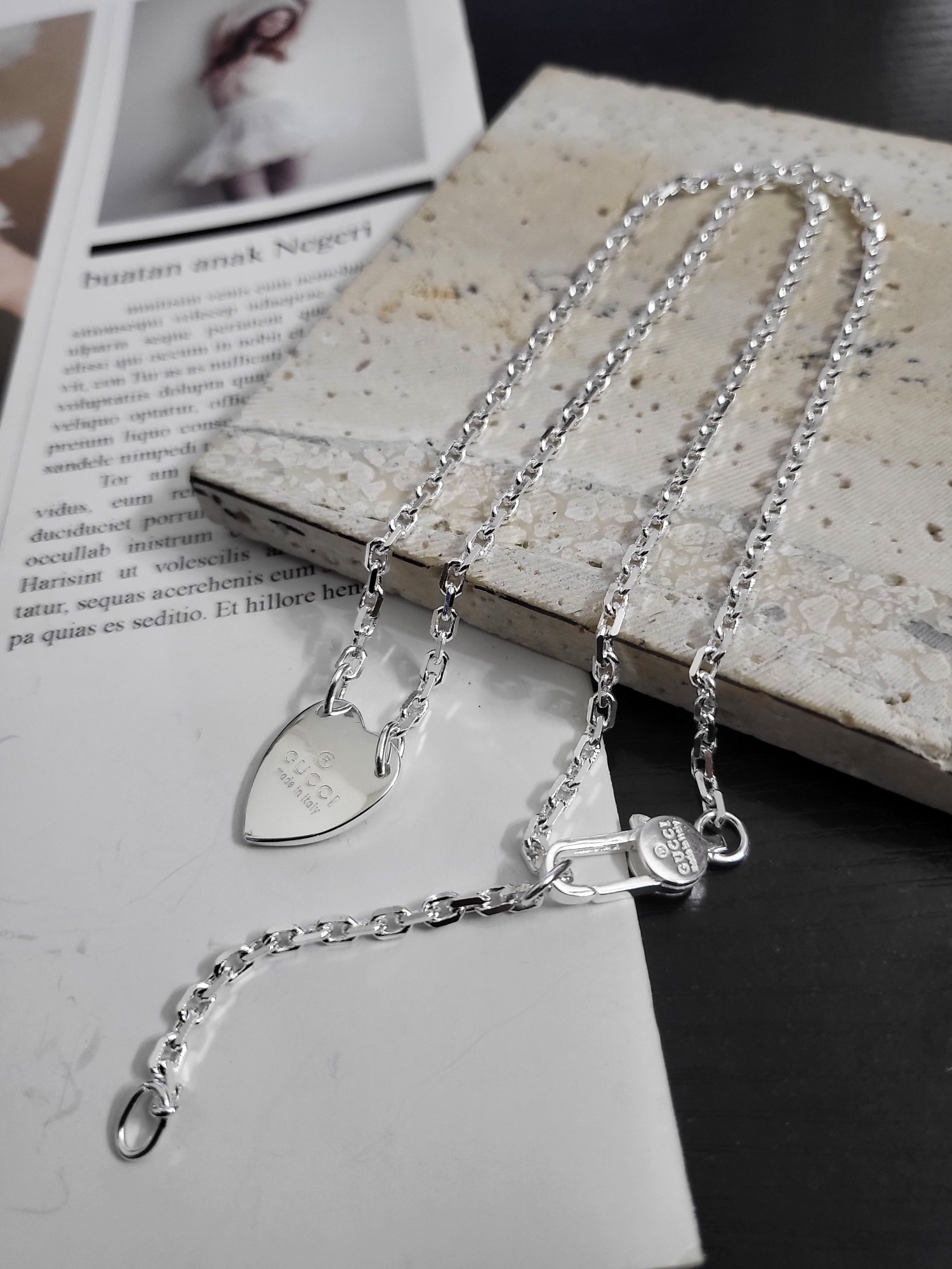 NO:106049,Counter hot products, direct sales by manufacturers, counter version, love necklace, jewelry quality, necklace19860909专柜爆款 厂家直销 专柜对版 爱心项链,饰品精品,necklace,Jewelry