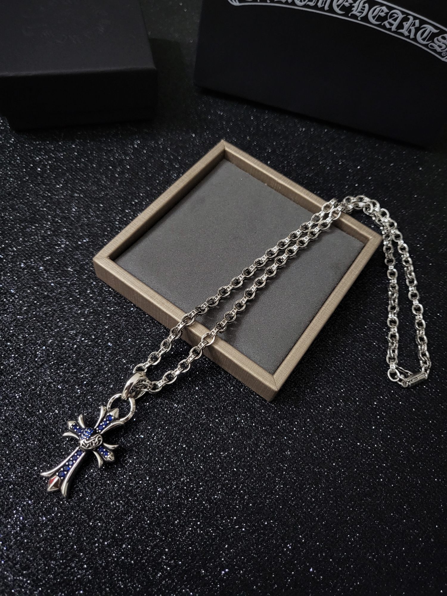 NO:378462,Chrome Hearts counter hits original one to one, same style as men and women, Croxin necklace, jewelry boutique, chrome hearts, chrome hearts, chrome hearts, necklace19860909Chrome Hearts  专柜爆款 原版一比一 男女同款 克罗心项链,饰品精品,chrome hearts,chrome hearts,necklace,Jewelry