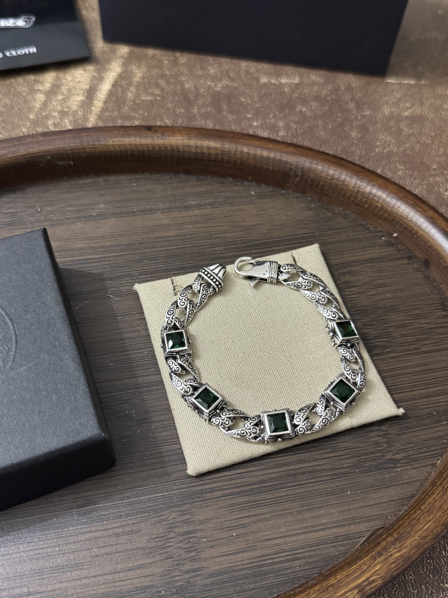 NO:583326,New Chroma hearys 5 diamond pattern bracelet length 18 20 22cm, fine jewelry, bracelet19860909新品Chroma hearys 5钻花纹手链 长度18 20 22cm,饰品精品,bracelet,Jewelry