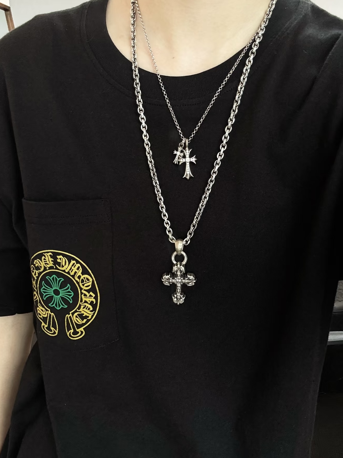 Chrome Hearts ℂ𝕙𝕣𝕠𝕞𝕖 ℍ𝕖𝕒𝕣𝕥𝕤克罗心