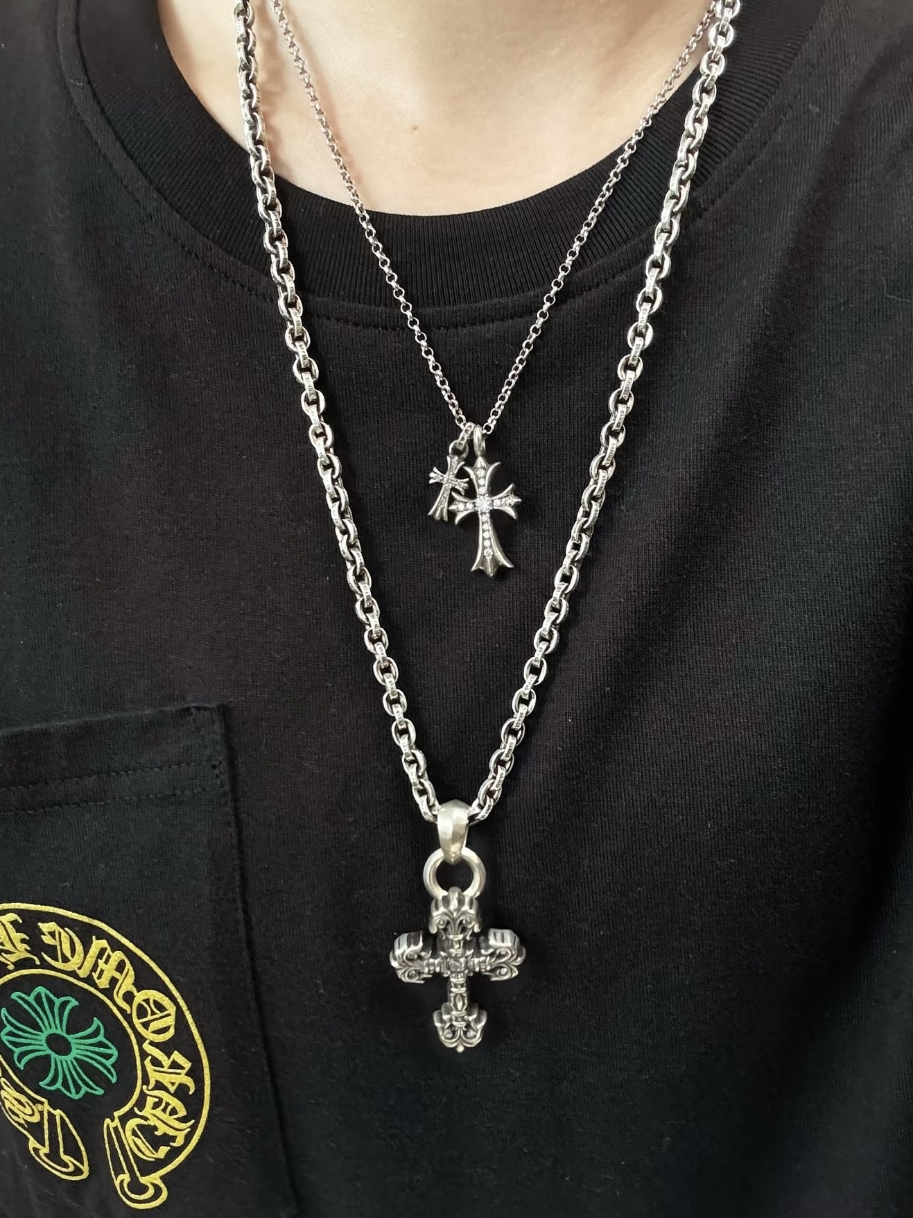 Chrome Hearts ℂ𝕙𝕣𝕠𝕞𝕖 ℍ𝕖𝕒𝕣𝕥𝕤克罗心