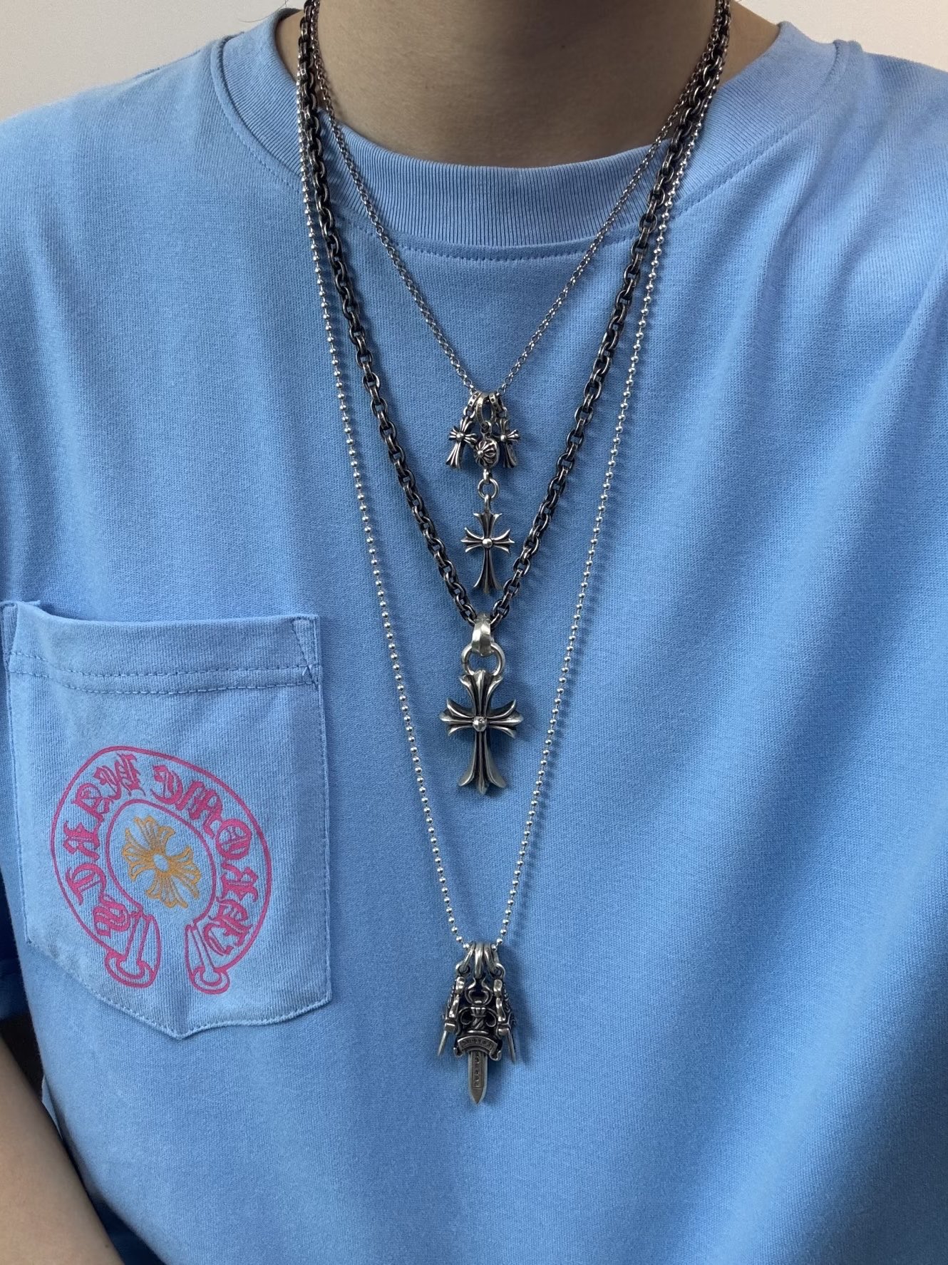 크롬하츠 목걸이 61934 Chrome Hearts Necklace