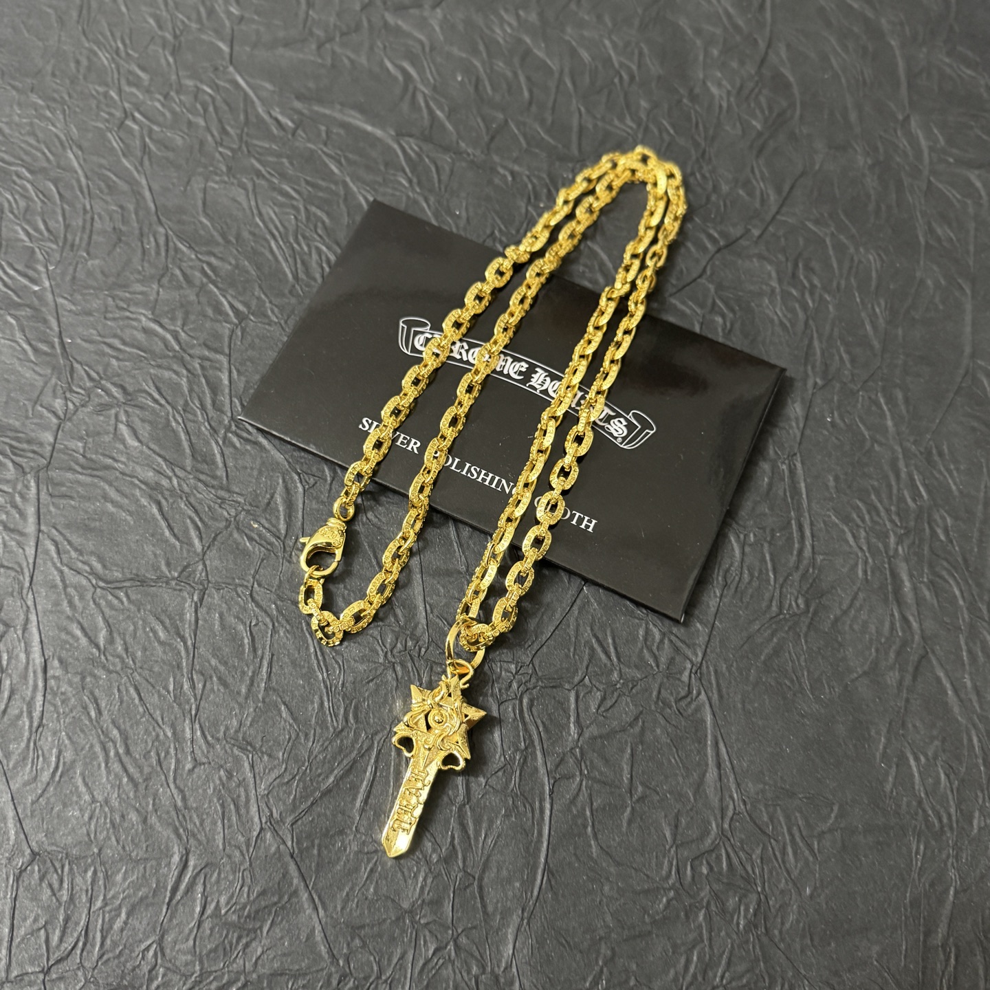 NO:583006,Chrome Hearts Beautiful Bracelet Necklace Really Beautiful ~ Size 60, Fine Jewelry, Chrome Hearts, Necklace, Bracelet19860909克罗心 绝美手链项链 真的好好看～ 尺寸60,饰品精品,chrome hearts,necklace,bracelet,Jewelry