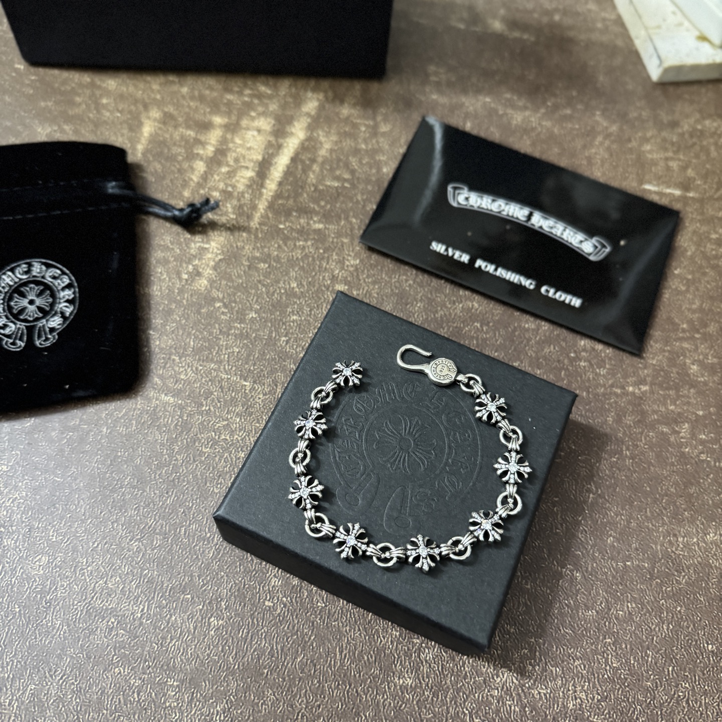 NO:641926,Chrome Hearts Beautiful Bracelet Necklace Really Beautiful~ Size 18 20 22, Boutique Accessories, Chrome Hearts, Necklace, Bracelet19860909克罗心 绝美手链项链 真的好好看～ 尺寸18 20 22,饰品精品,chrome hearts,necklace,bracelet,Jewelry