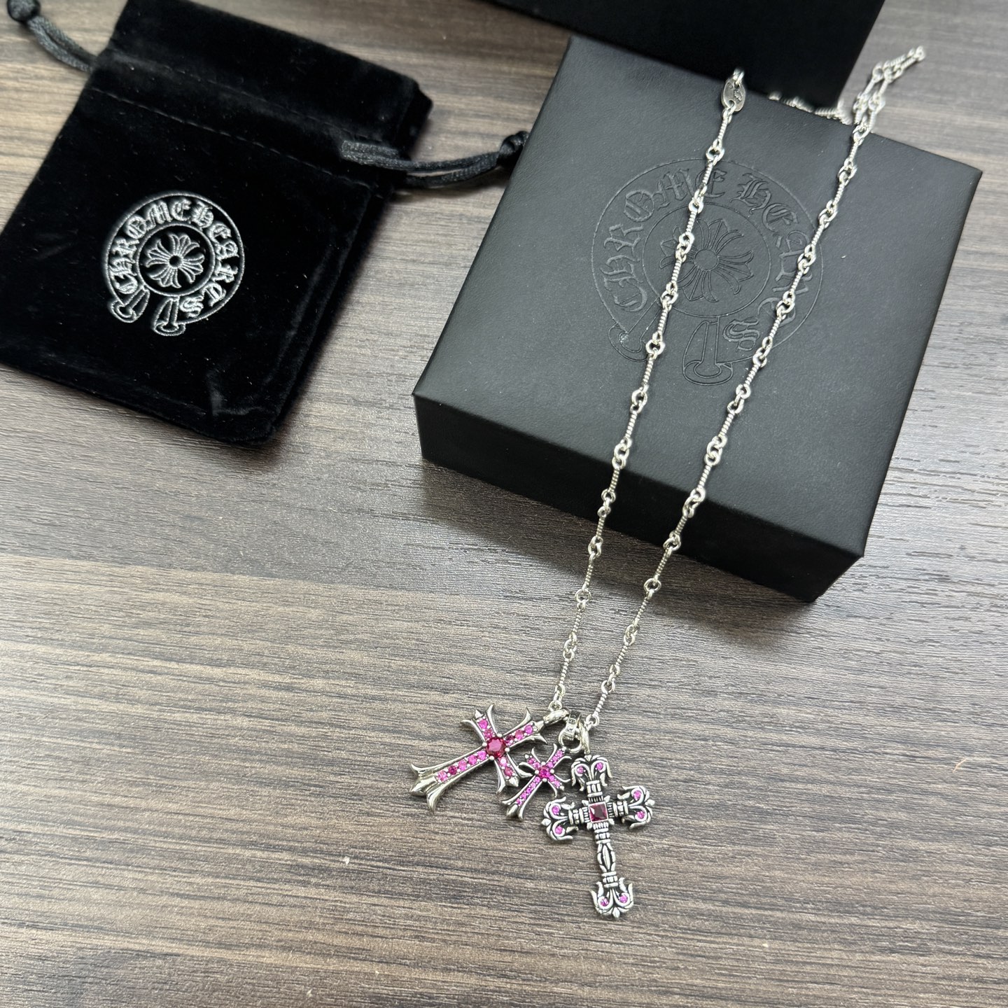 NO:896142,So handsome, the latest Chrome Hearts. No explosions, no hair. Factory direct sales. Original one-to-one replica. Chrome Hearts Necklace, fine jewelry, chrome hearts, necklace.19860909太帅爆了最新款克罗心 不爆不发 厂家直销 原版一比一复刻 克罗心项链,饰品精品,chrome hearts,necklace,Jewelry