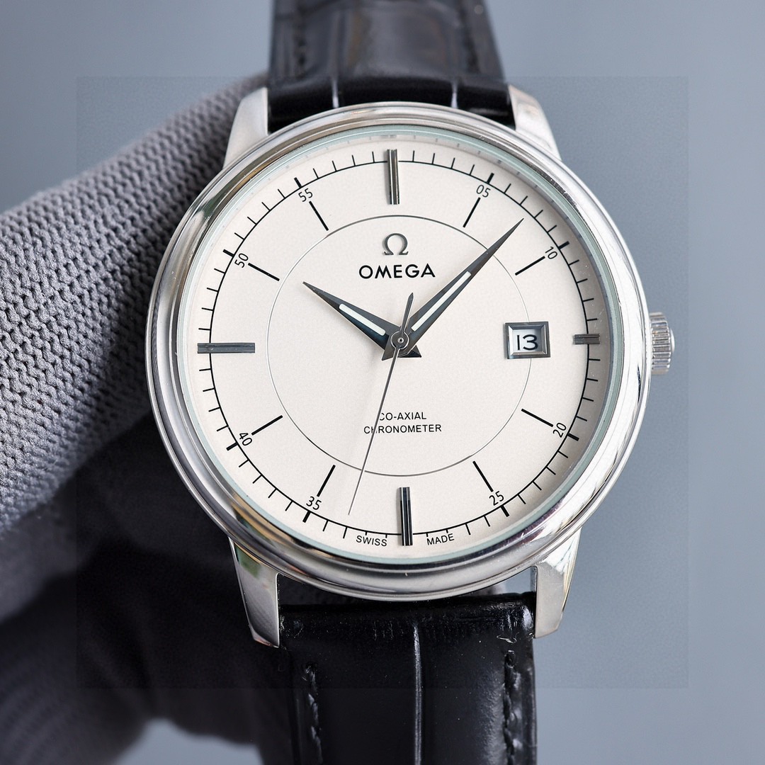 NO:148480,The new white gold model is the main special offer today. The Omega Disc Flying Series has been imitated because it is good and has never been surpassed [Witness Time!  Grasp the future】. It adopts a 316L steel case, a brand new imported movement. (Repaired after 0 test) The watch diameter is 40 mm, the thickness is 10mm, and the power reserve is 48 hours. It uses cowhide imported from Italy, Mohs 9th grade sapphire glass, wear-resistant and scratch-resistant, and super waterproof 100 meters! A masterpiece, the top of art!,,omega,cowhide19860909白 金 新款主推今天特价,欧米茄碟飞系列因为好所以一直被模仿,从未被超越【见证时间！把握未来】. 采用316L钢表壳,全新原装进口机芯.(经测试0返修) 表径40毫米,厚度10mm.动力储存48小时. 采用意大利进口牛皮 莫氏9级蓝宝石玻璃,耐磨防刮花 超强防水100米!匠心之作,艺术之巅!,,omega,cowhide,Watch