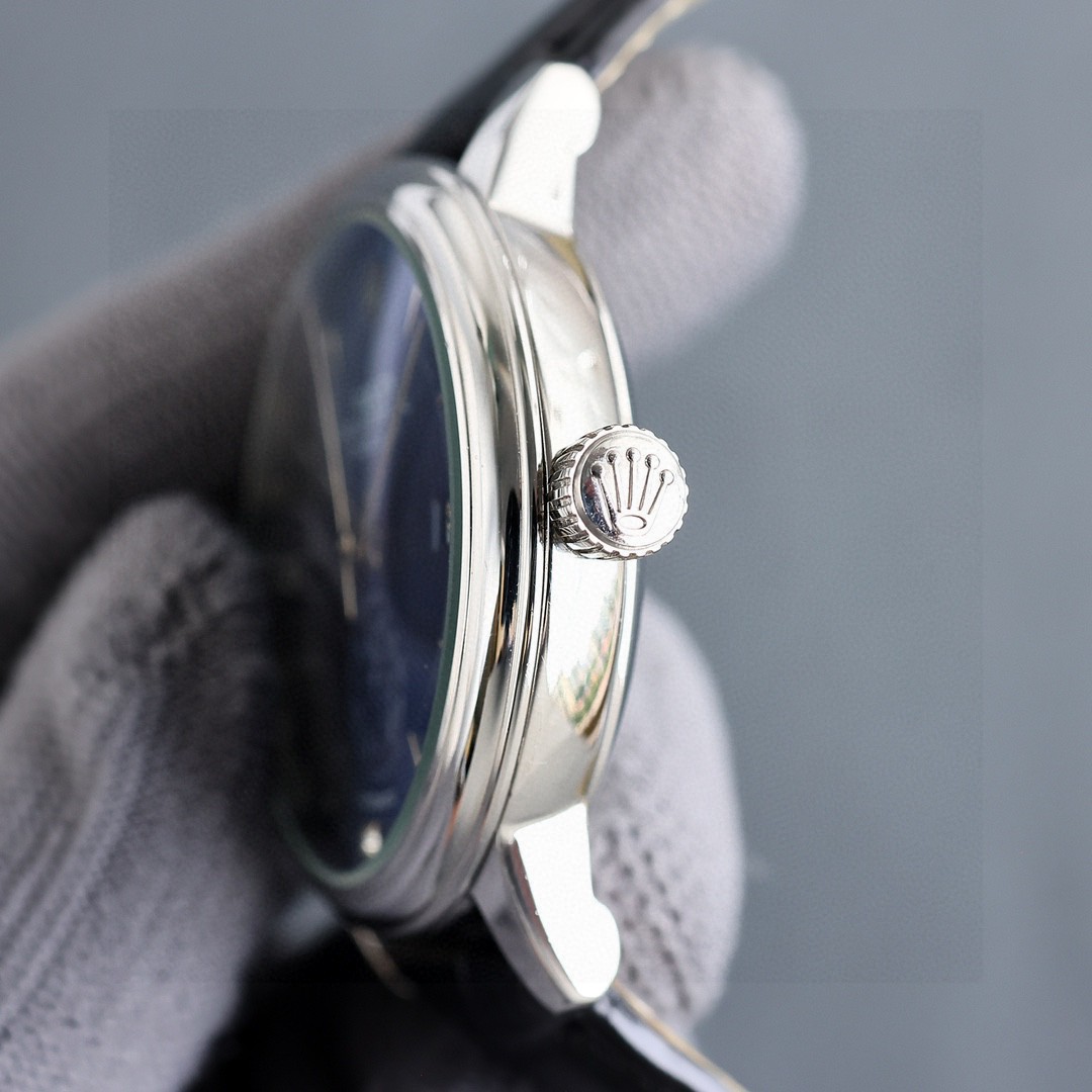 Rolex Style Beige Leather Watches Watches Watches detail image 4 from source 765454