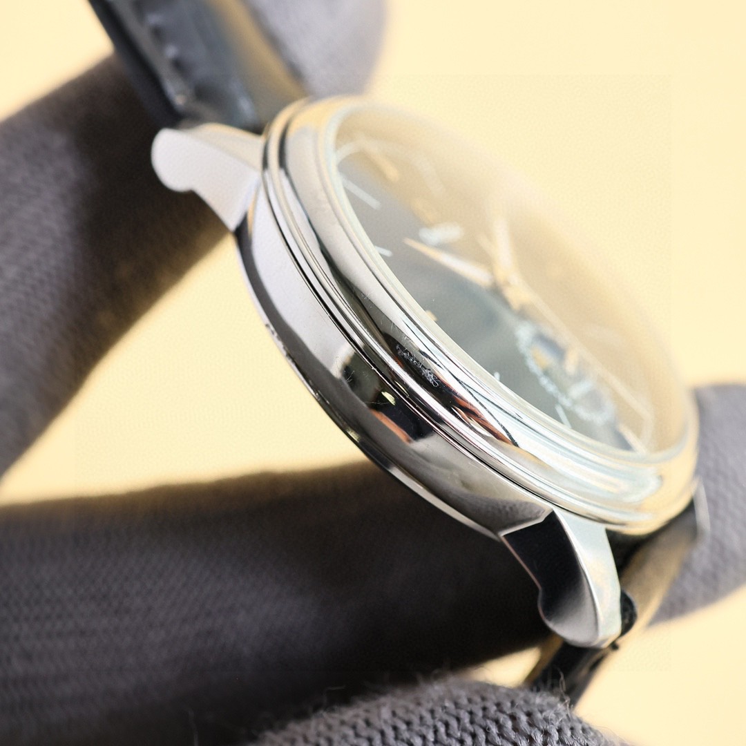 Omega Style Beige Leather Watches Watches Watches detail image 6 from source 765567