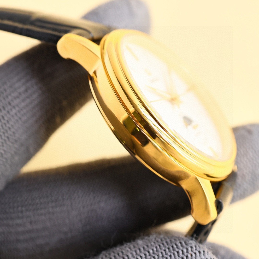 Omega Style Beige Leather Watches Watches Watches detail image 6 from source 765568