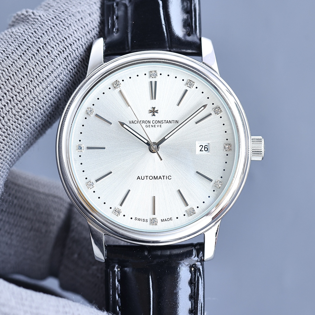 “White Zen 1725 Gold P1840 Watch: Easy, Generous, 48-Hour Power Storage, 100m Waterproof”