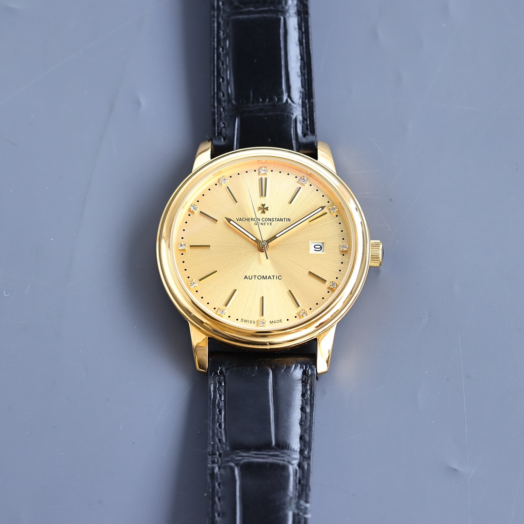 Luxury White Zen 1725 Gold Watch: Elegant Design, Superior Quality, and 48-Hour Power Reserve - 图片 3