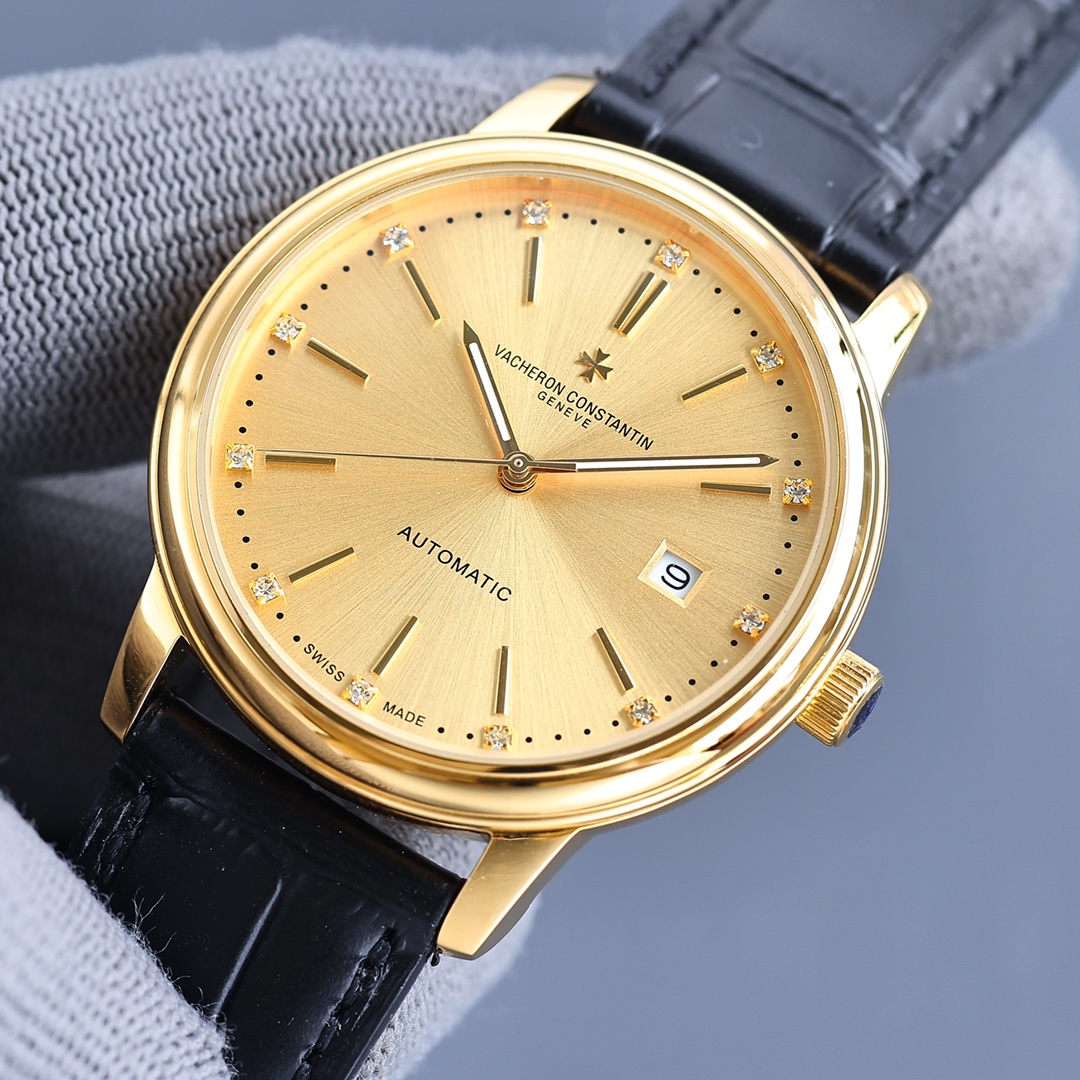 Luxury White Zen 1725 Gold Watch: Elegant Design, Superior Quality, and 48-Hour Power Reserve - 图片 2