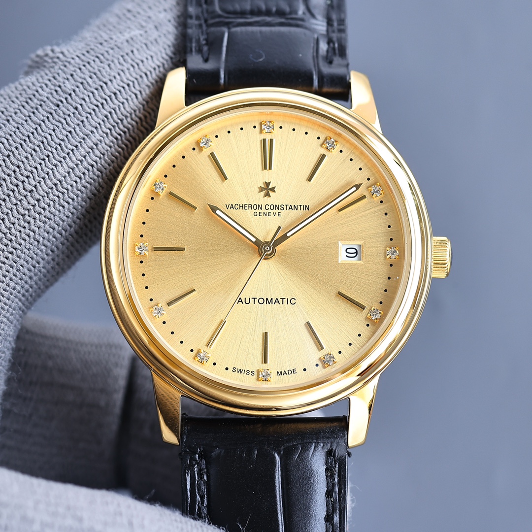 Luxury White Zen 1725 Gold Watch: Elegant Design, Superior Quality, and 48-Hour Power Reserve