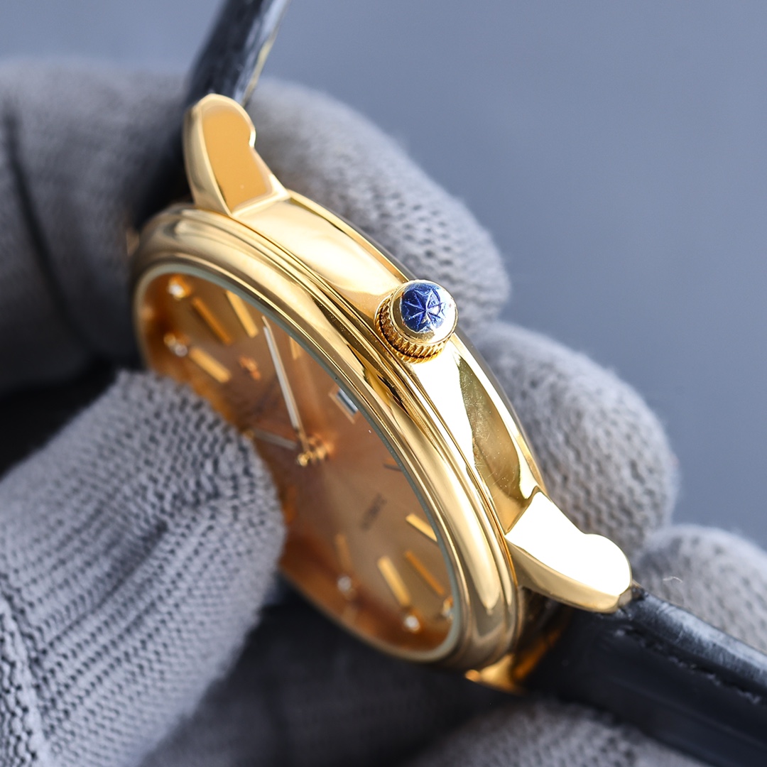 Luxury White Zen 1725 Gold Watch: Elegant Design, Superior Quality, and 48-Hour Power Reserve - 图片 7