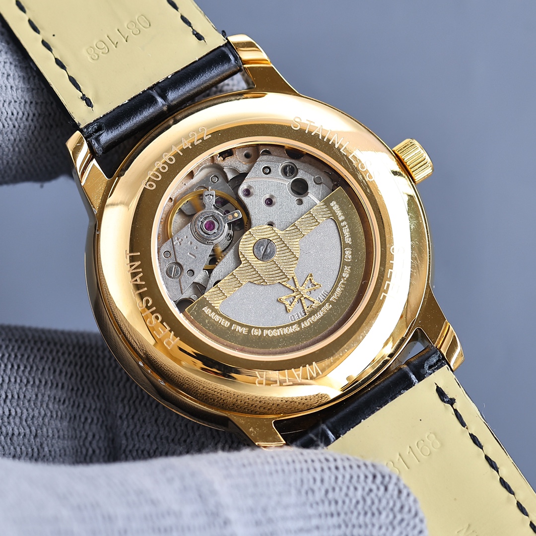 Luxury White Zen 1725 Gold Watch: Elegant Design, Superior Quality, and 48-Hour Power Reserve - 图片 9