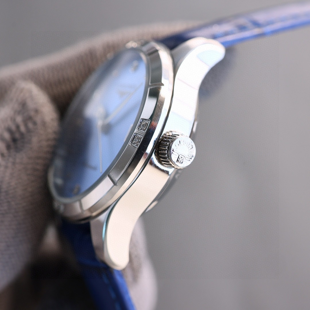 “White Zip 1840-1955 Women’s Wristwatch with Sapphire Crystal Glass and Italian Cow Skin Strap” - 图片 7