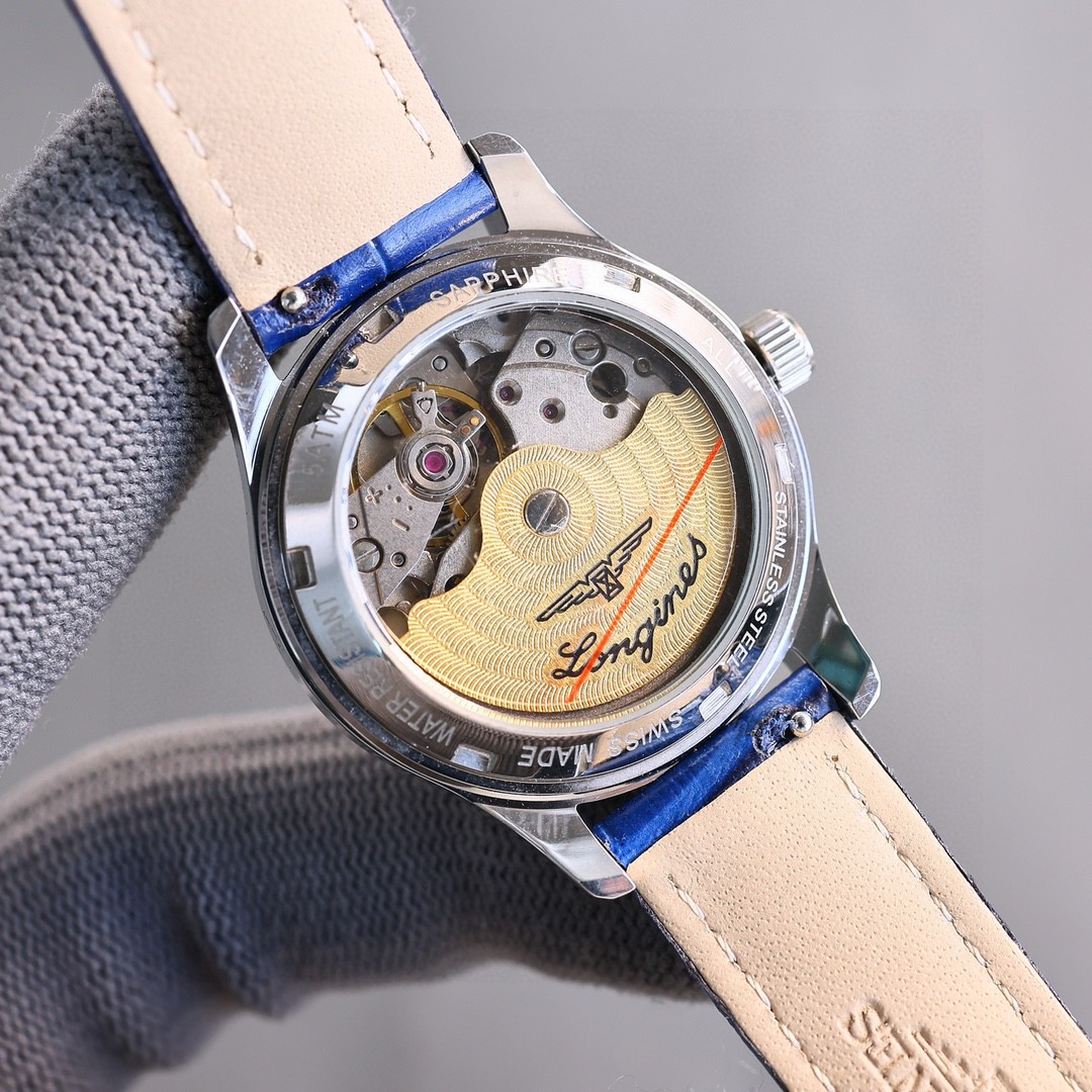 “White Zip 1840-1955 Women’s Wristwatch with Sapphire Crystal Glass and Italian Cow Skin Strap” - 图片 8