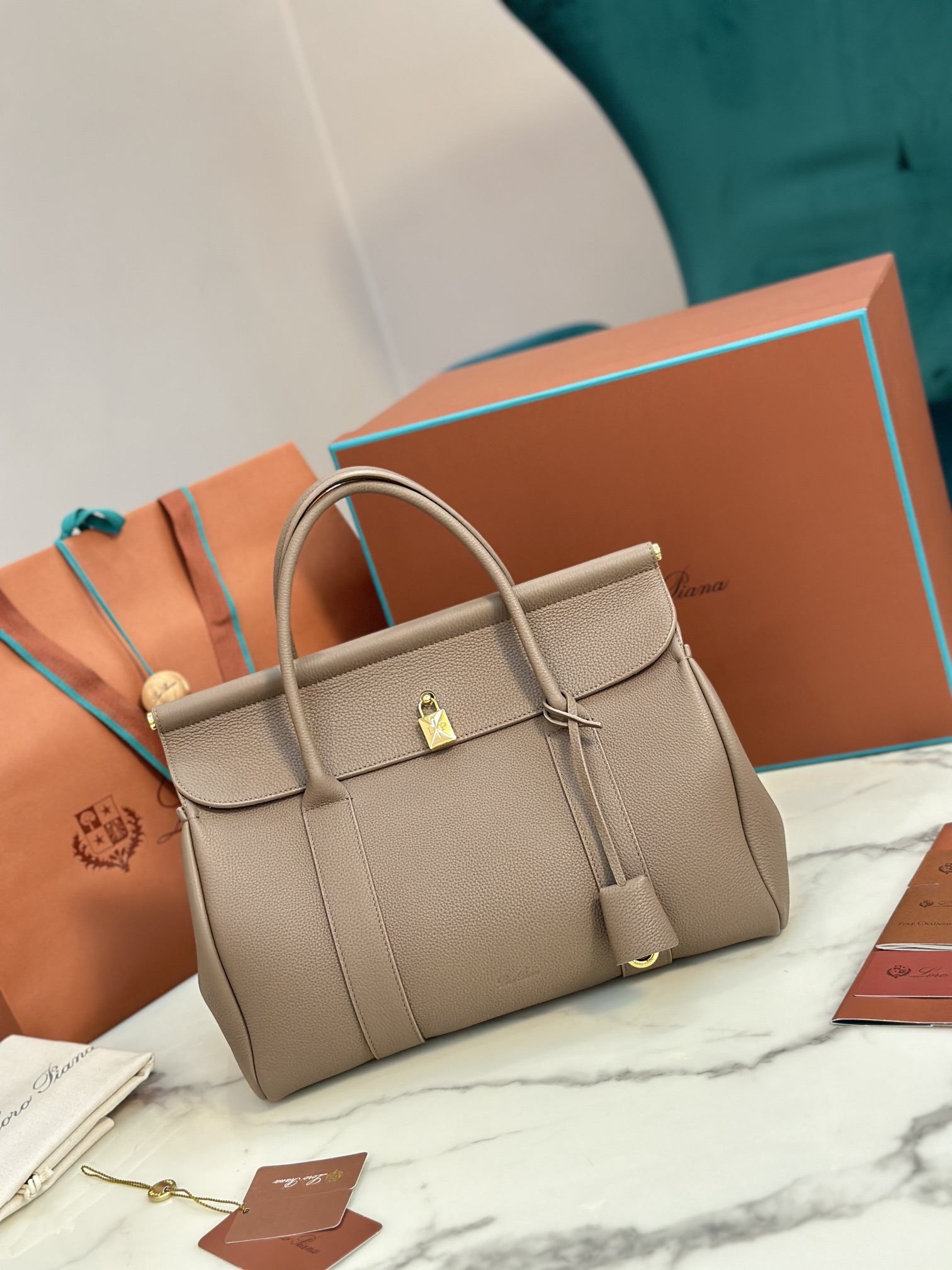 Loom L32 Handbag: Stylish, Versatile, and Functional with Steel Hardware - 图片 2