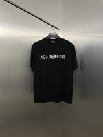 Balenciaga Clothing T-Shirt Black Printing Unisex